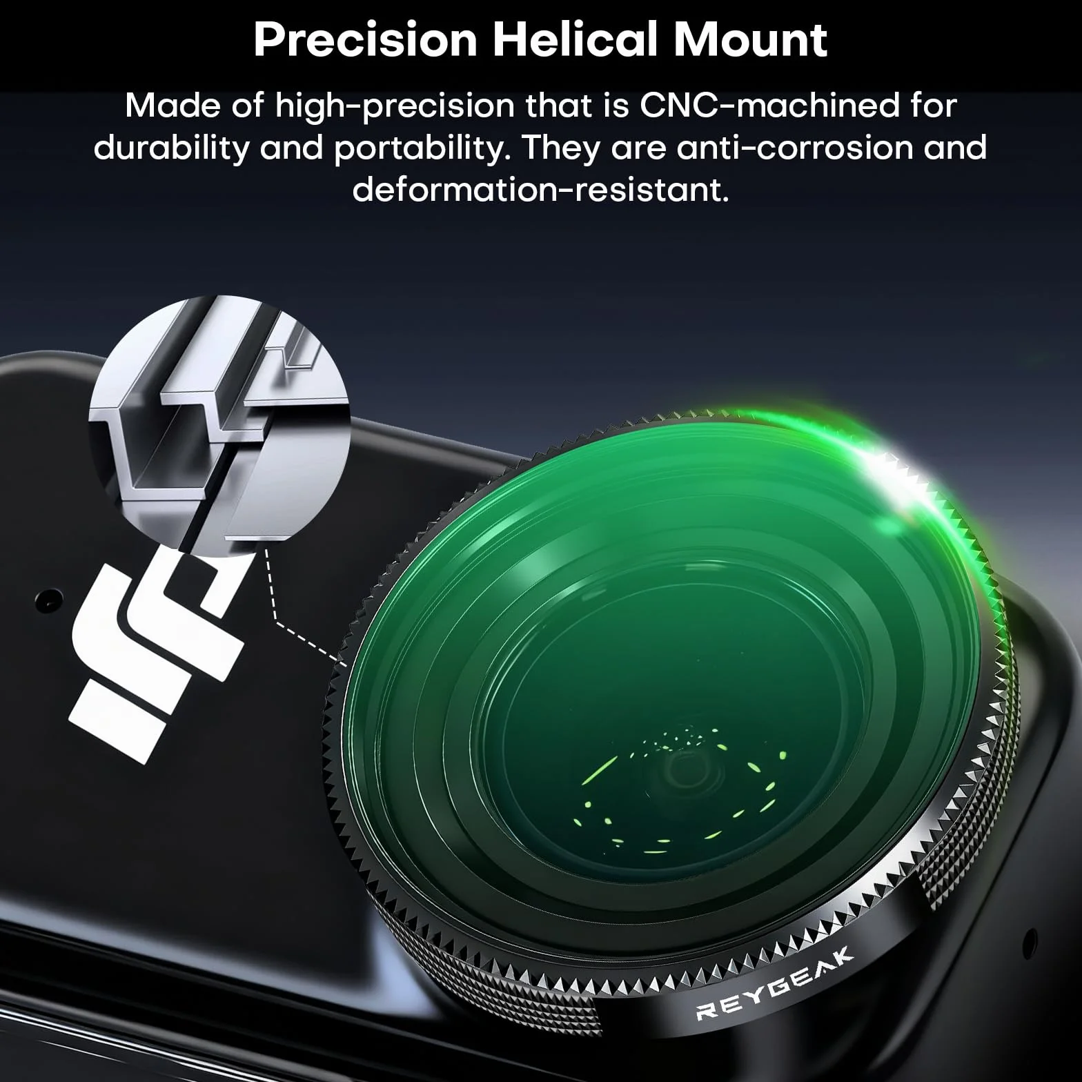 REYGEAK Zestaw filtrów ND do DJI Osmo Nano, CPL/ND8/16/32 do OSMO Nano, rama aluminiowa Multi-Coated HD Optical Glass (CPL/ND8/16/32)