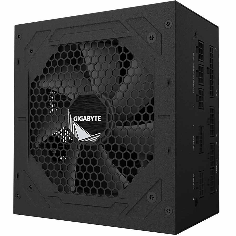 GIGABYTE UD850GM PG5 V2 zasilacz - PCIe Gen 5.0, 80 PLUS Gold, w pełni modułowa konstrukcja, wentylator 120 mm, kompatybilny z ATX 3.0, wtyczka EU