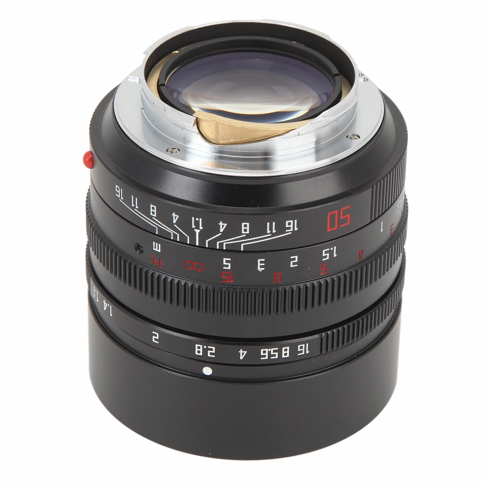 Obiektyw Stałoogniskowy 50mm F1.1 z dużą przysłoną Pełna Klatka Automatyczne Ręczne Ustawianie Ostrości Standardowy Obiektyw Portretowy do Aparatu M M240 M3 M6 M7 M8 M9 M9p M10