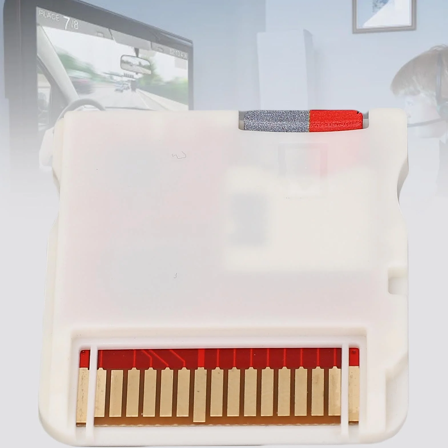 Tosuny Karta NDS 3DS Flash dla NDS 3DS 2DS NDSL GBA GBC FC MD GB, 4-poziomowa Regulacja Jasności Konsole do Szybkiego Uruchamiania Karta do Gry, Układ ASIC Wbudowany 64GB