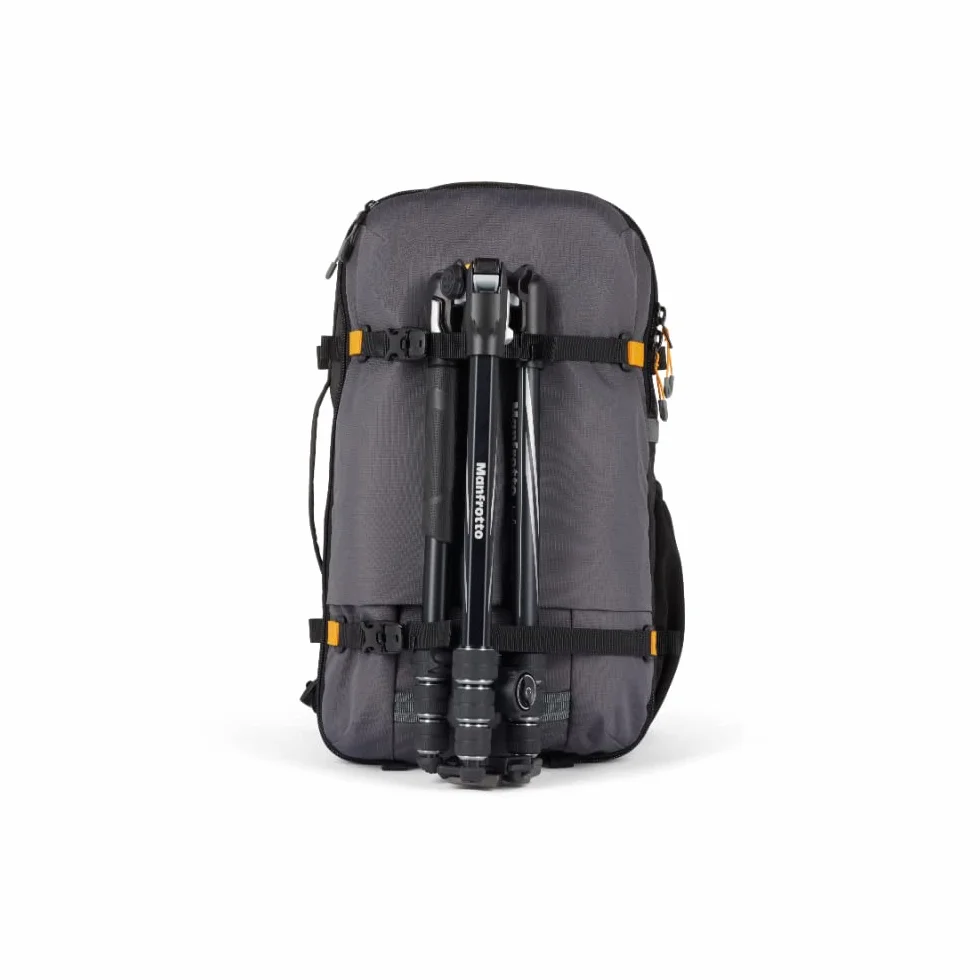 Lowepro Trekker Lite BP 250, plecak na aparat, ze zdejmowaną wkładką, z systemem pasków na akcesoria, torba na aparat bez lustra, kompatybilny z Sony Alpha 7, szary
