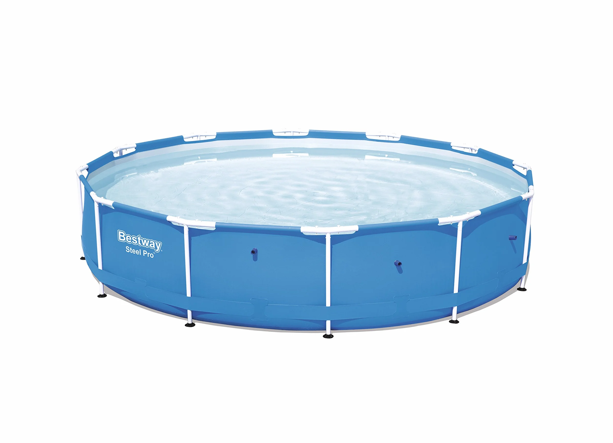 Bestway Steel Pro Frame Basen Okrągły z Ramą Stalową 366 x 76 cm Niebieski
