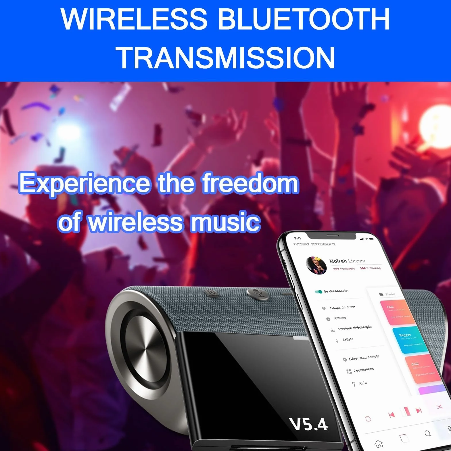 30-pinowy adapter Bluetooth 5.4 do Bose SoundDock, przenośny mini odbiornik muzyczny do iPhone'a/iPoda, 30-pinowe stacje dokujące do odtwarzaczy muzycznych, nie nadaje się do samochodów ani motocykli