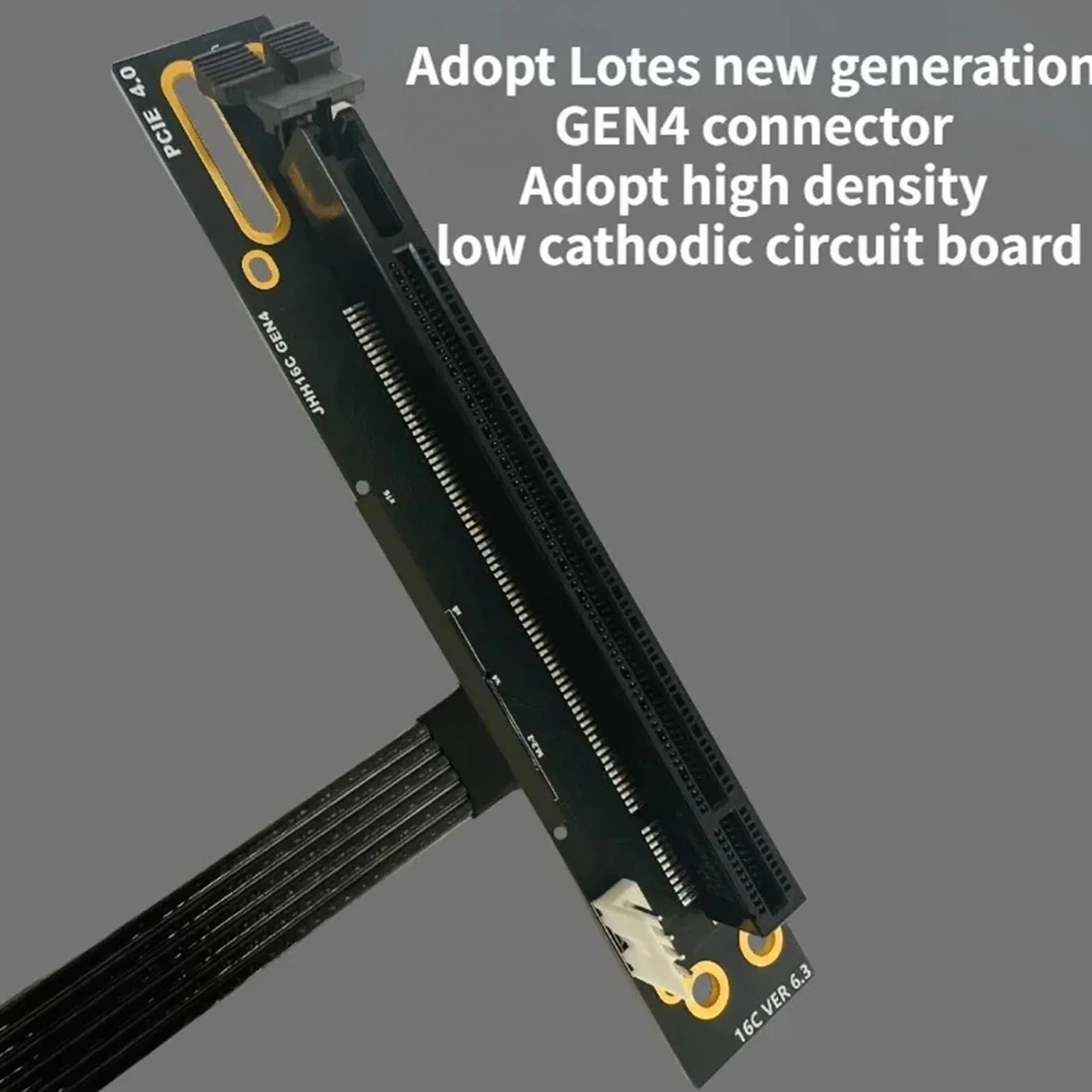 64 Gbps M.2 NVMe do PCIE x16 4.0 Graphics GPU Adapter Kabel M.2 M Key-M SSD do PCI-E 4.0 X4 ES CPU Riser Jumper Extender