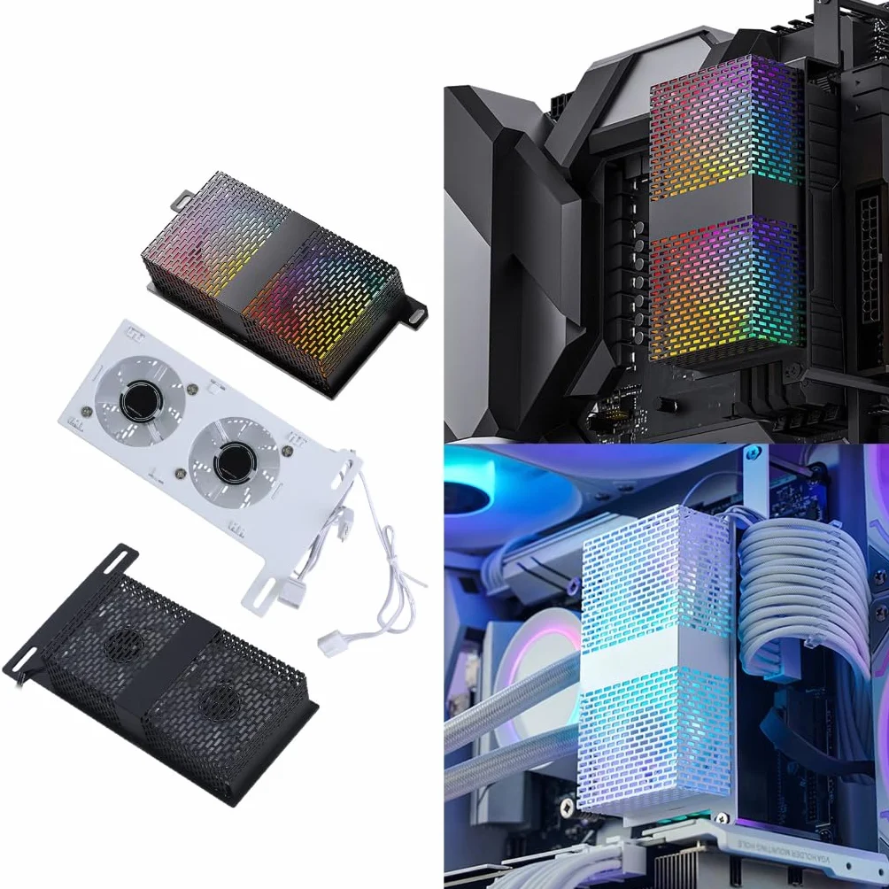 Podwójny wentylator 5060 pamięć aktywny radiator wentylatory chłodzące do DDR DDR2 DDR3 DDR4