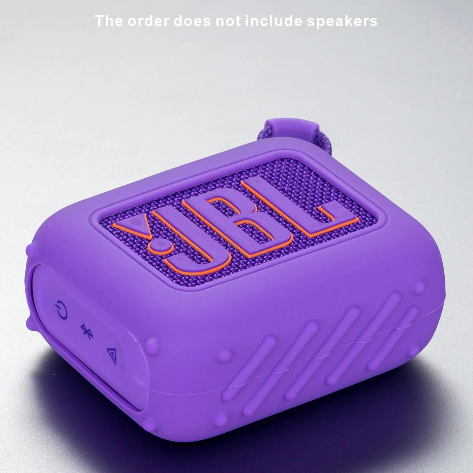 Etui do przenoszenia, silikonowe etui kompatybilne z przenośnym głośnikiem Bluetooth JBL Go 4, przenośny, ultralekki, silikonowy pokrowiec ochronny z karabińczykiem