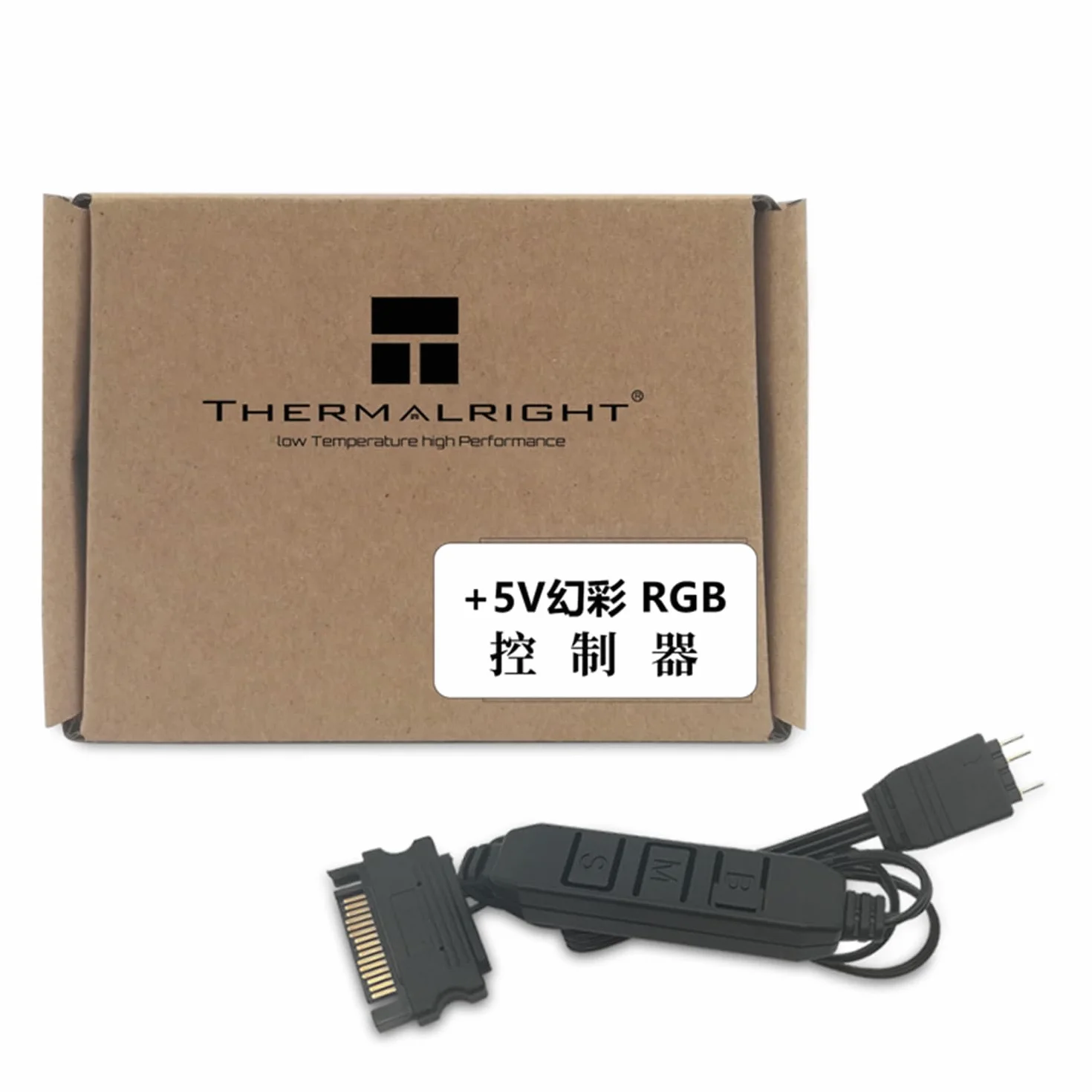 Thermalright Sterowanie wentylatorem komputera A-RGB 5V 3-pin PC SATA