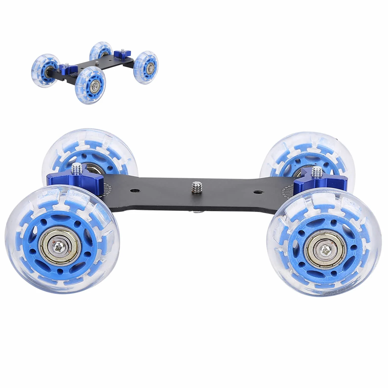 Kamera Dolly Skater Mini 10 kg pulpitu obciążenie Rail Roller Track Slider Dolly Skater Car do kamery DSLR