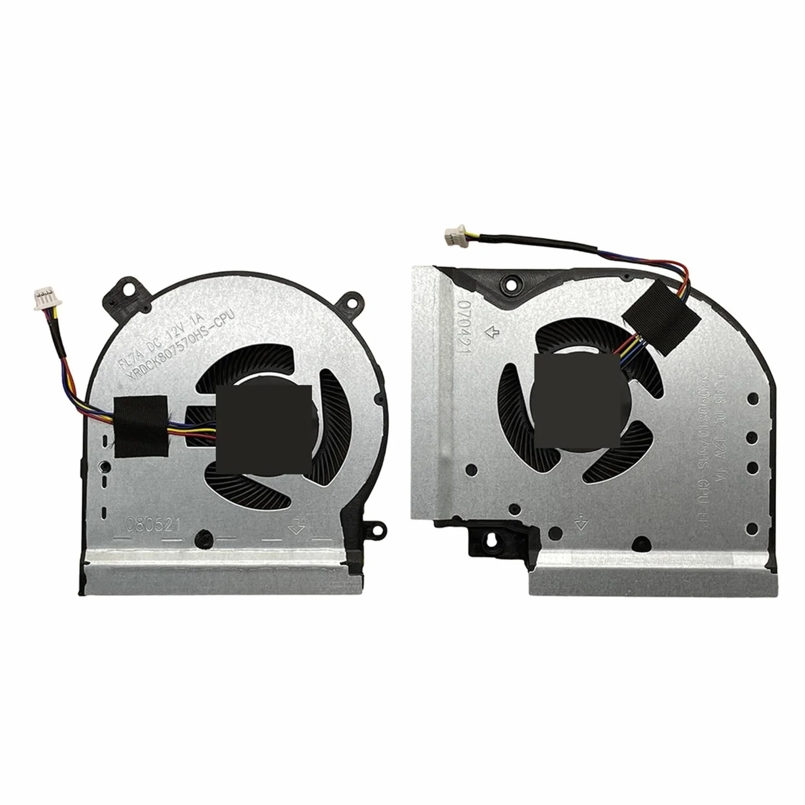 Wentylator chłodzący procesora i GPU, kompatybilny z ASUS, laptopem do gier GL504 GL504G GL504GS GL504GM GL504GV GL504GW wentylator (PU i GPU)