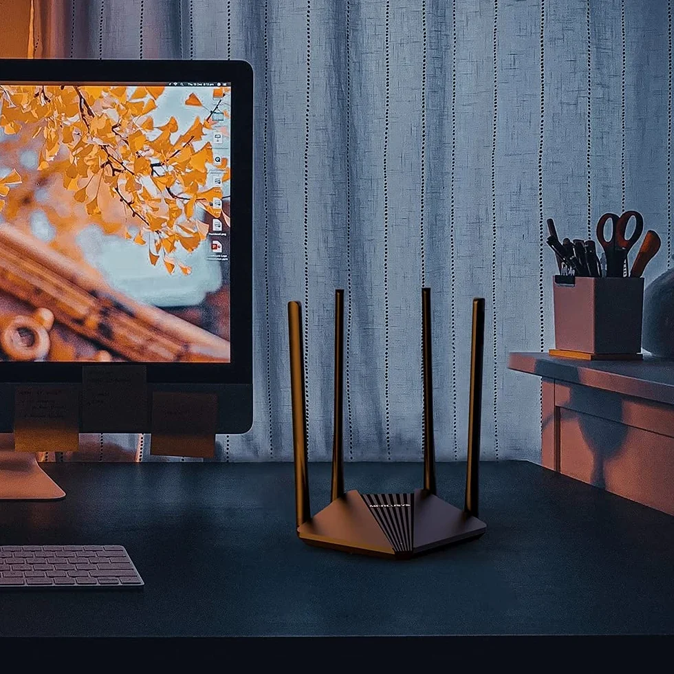 TP-Link Mercusys MR30G dwuzakresowy bezprzewodowy router Ethernet Wi-Fi AC1200, port gigabitowy, MU-MIMO, obsługa IPTV, IPv6, 802.11ac, sieć gości, prosta instalacja, 4 anteny zewnętrzne 5dBi, WPS