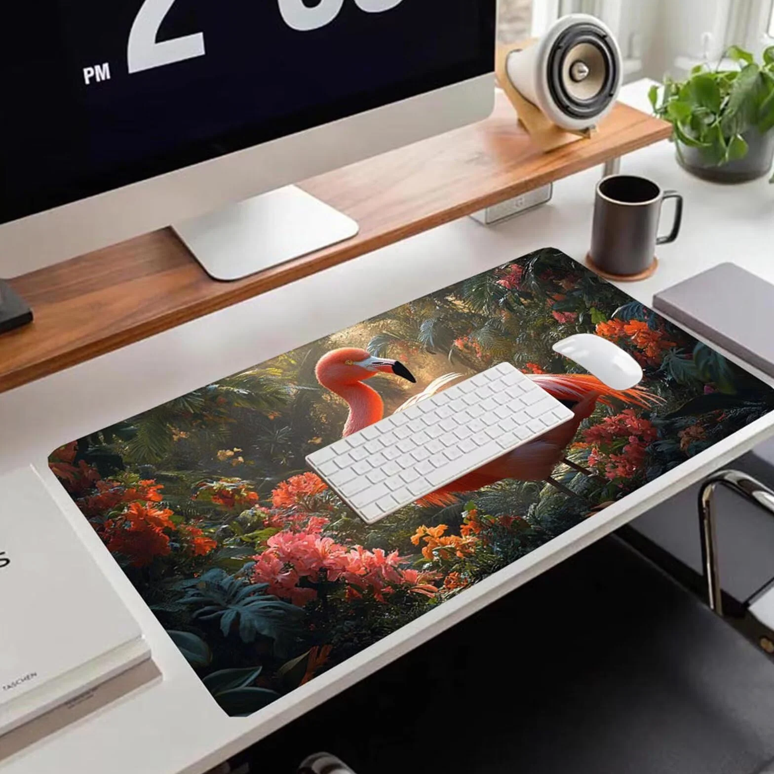 Gamingowa podkładka pod mysz 1200 x 600 x 3 mm, XXL, wodoszczelna, odporna na ścieranie, z przyszytymi krawędziami, zielona, podkładka na biurko, poprawia prędkość i precyzję pod laptopa, komputera