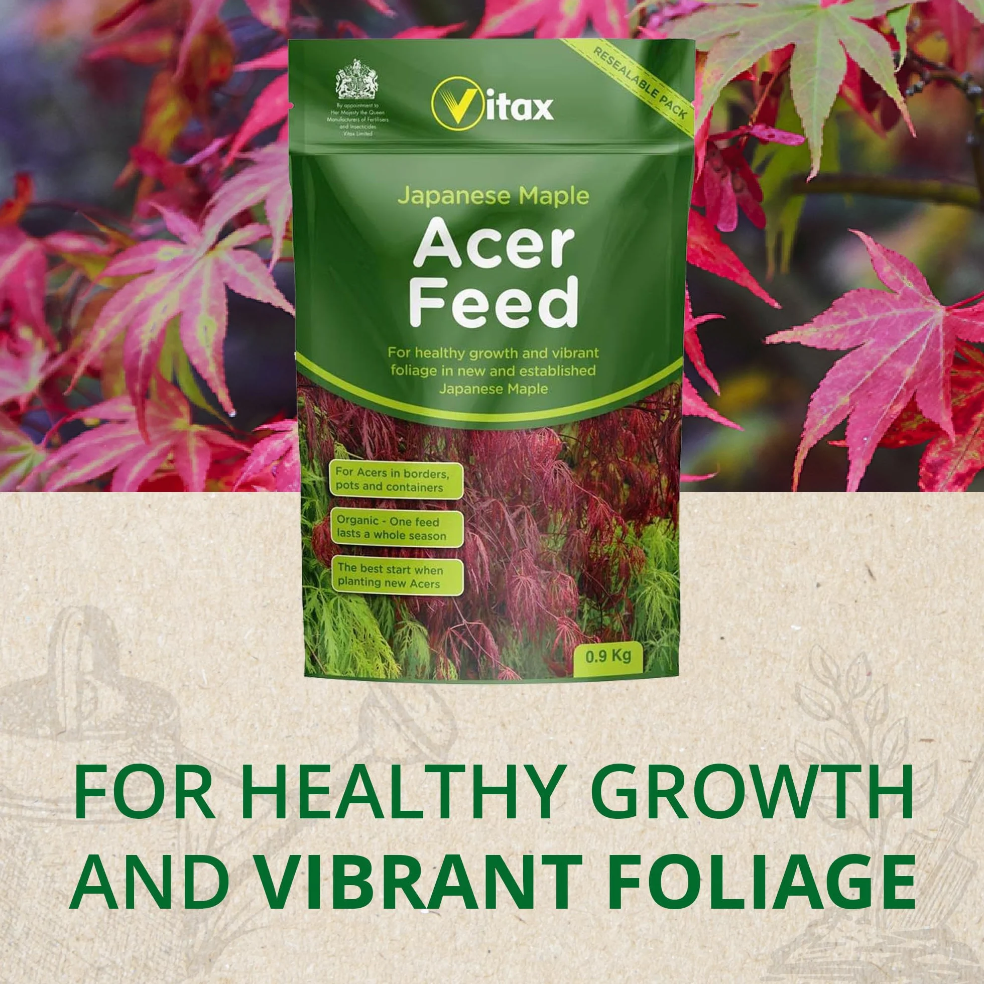 Vitax VTX6AF901 Japoński futerał klonowy Acer Feed 0,9 kg