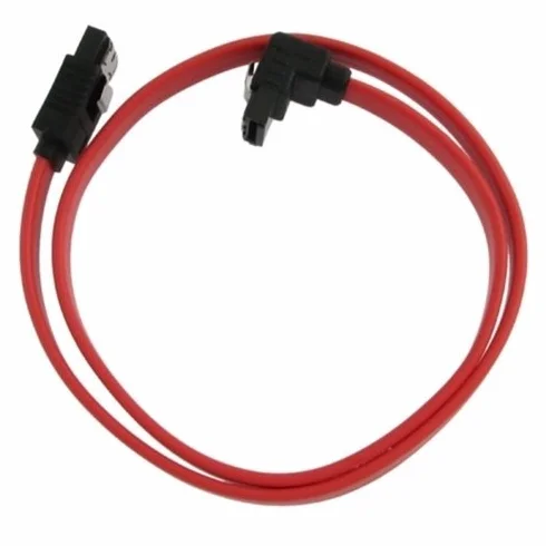 Kabel do transmisji danych SATA ze złączem kątowym - 18"