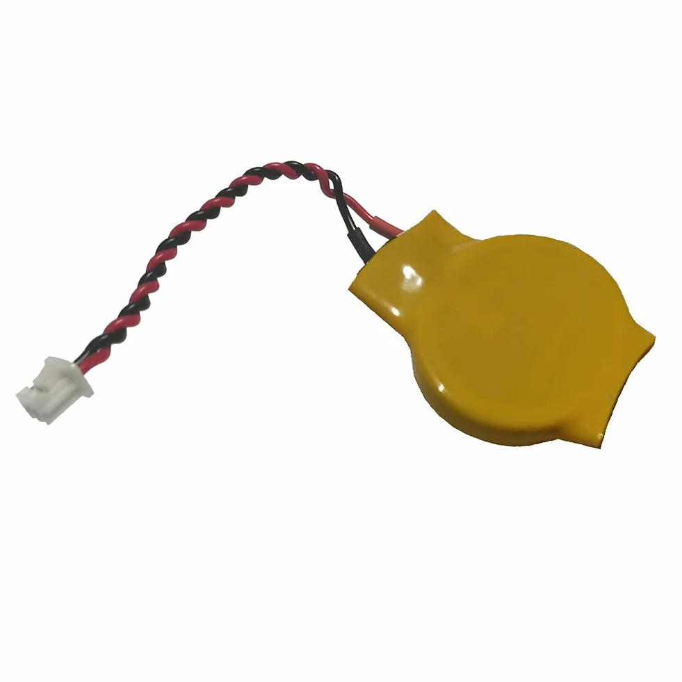 Bateria BIOS CR2032 CMOS G07 3V wtyczka 2-biegunowa kabel do laptopa PC