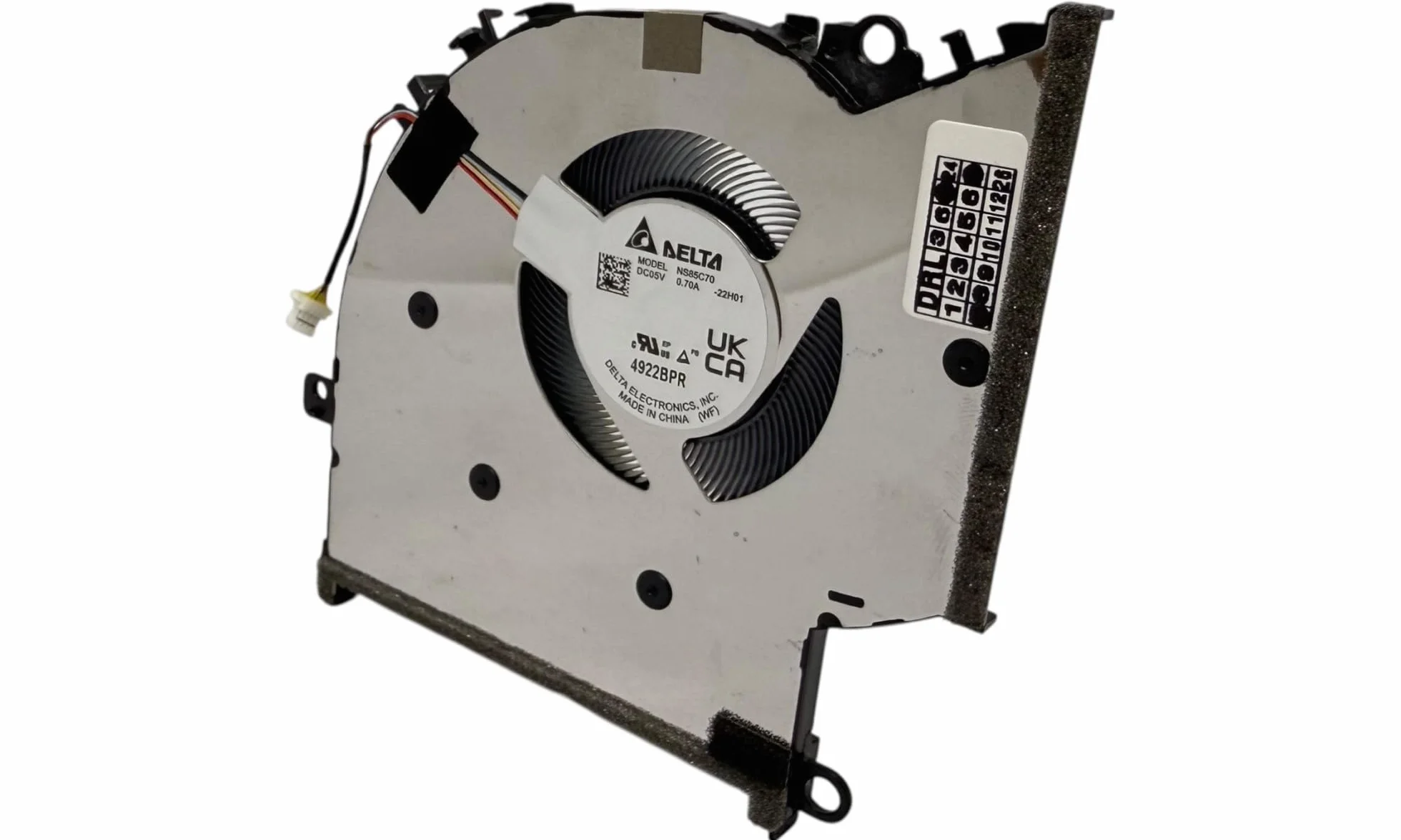 Wentylator chłodzący procesora do Asus ExpertBook B1 B1402CBA, B1402CGA, B1402CVA, B1502CBA, B1502CGA, B1502CVA, PN: 13NX05V0T02011, NS85C70-22H011