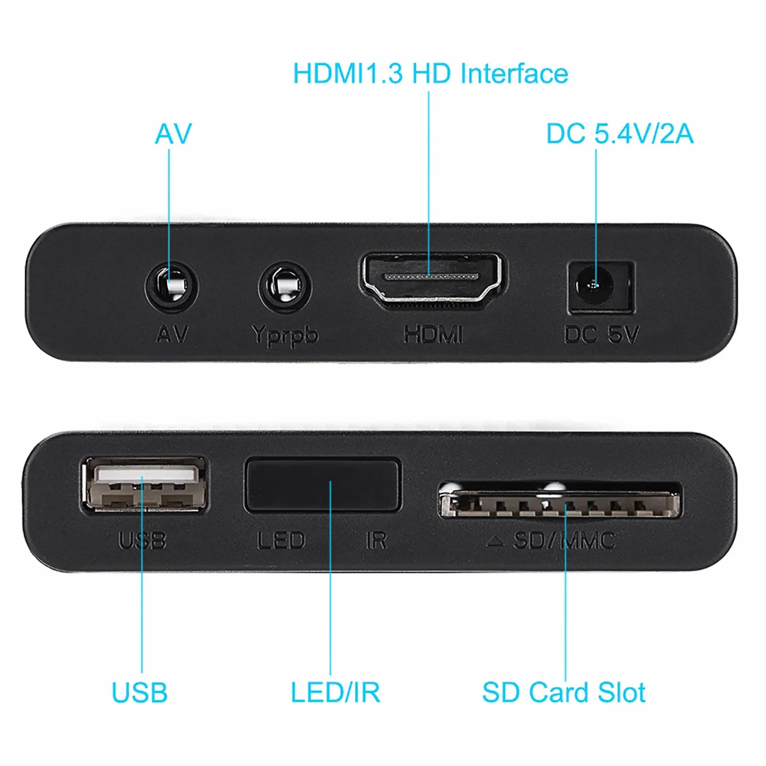 Mini Box Full HD 1080p Odtwarzacz Multimedialny mediaplayer hdmi Szeroka Kompatybilno??, Doskona?e Dekodowanie, Pi?kny Wygl?d, Wtyczka Europejska dla Telewizora Streamingklienter