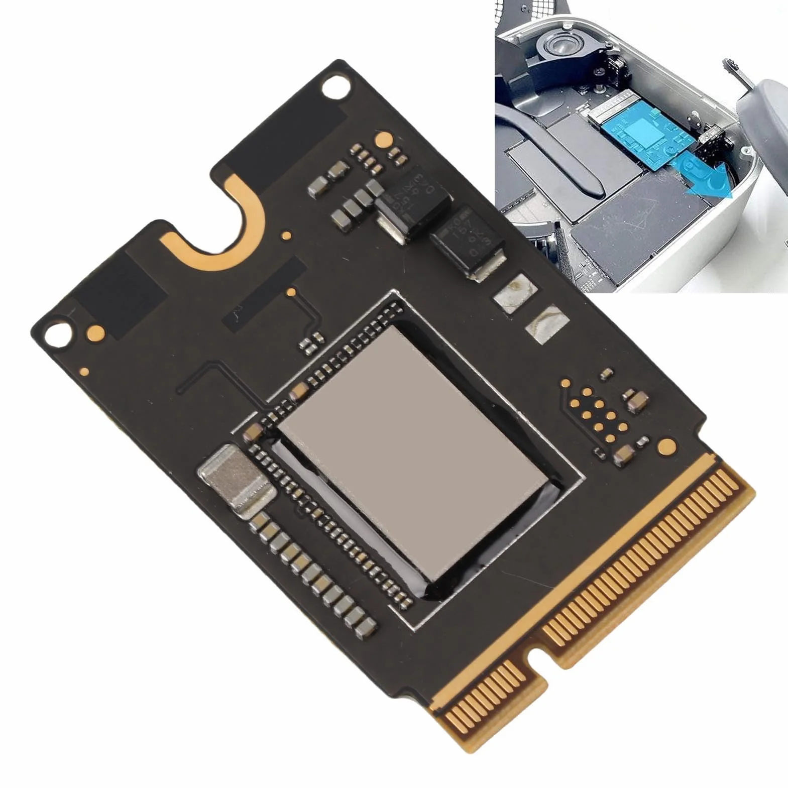 Zaktualizowany moduł Pamięci dla M4 Mini SSD Wymiana 1TB 3500 MBS Zapisz 3000 Mb Prędkości Odczytu Wewnętrzny Dysk Twardy