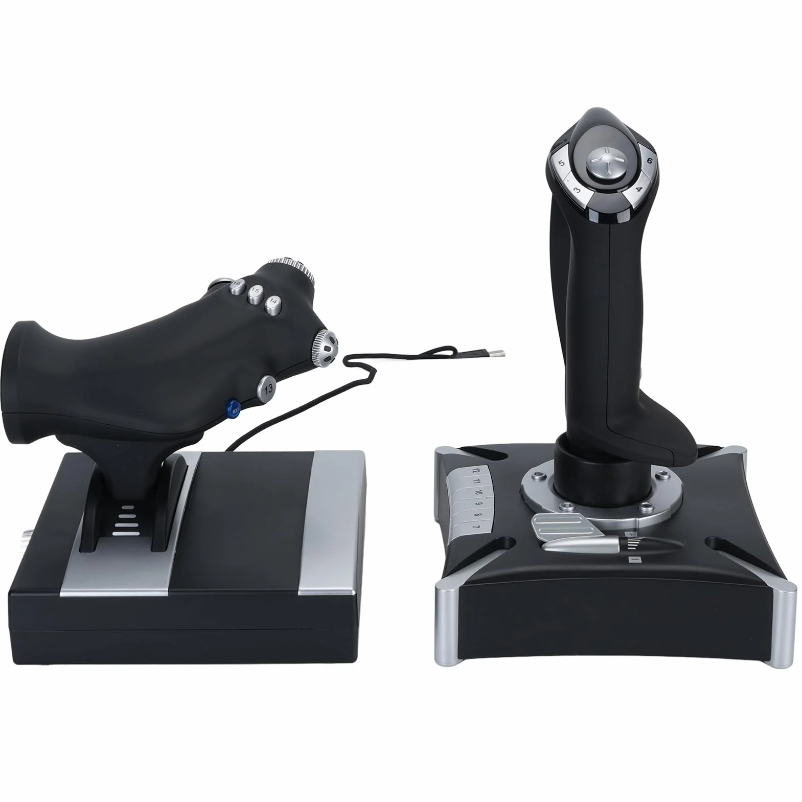 PUSOKEI Joystick Wibracyjny do Symulatora Lotu |Sterowanie symulacją dla Series X S 7-11