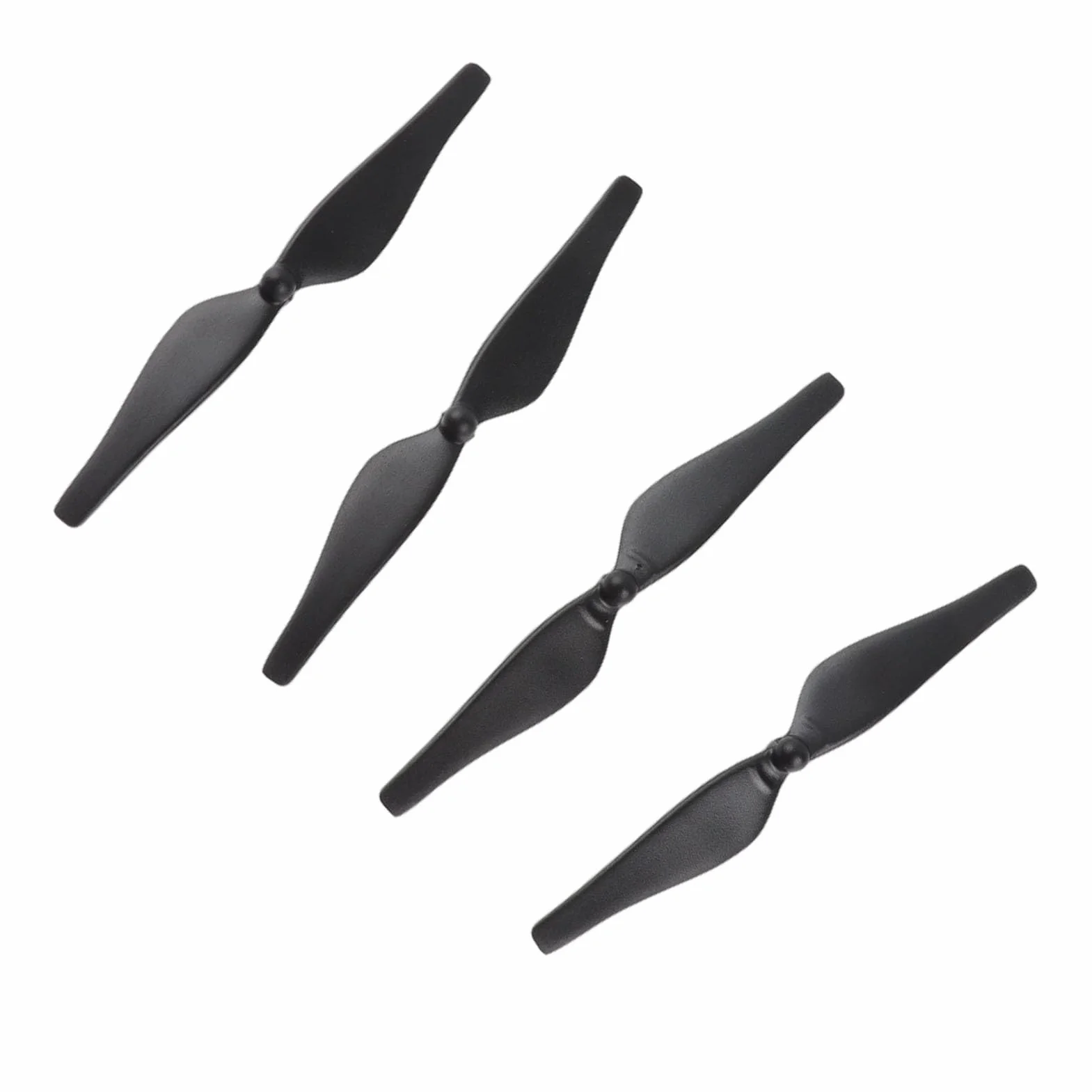4 pary 2 ostrza śmigło quadcopter ostrze śmigła z włókna węglowego odpowiednie do akcesoriów dronowych (czarny)