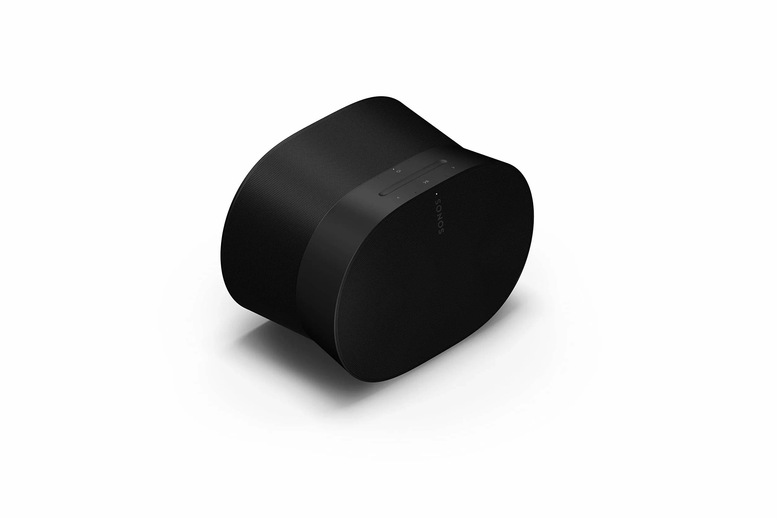 Sonos Era 300. Poczuj dźwięk dookoła. Dzięki dźwiękowi następnego poziomu, Era 300 nie tylko Cię otacza, ale umieszcza Cię w muzyce. (czarny)