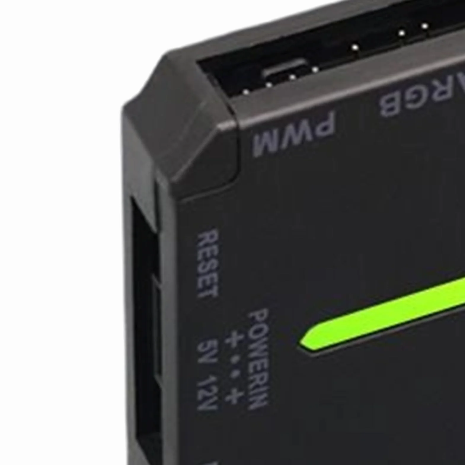 Kontroler RGB PC – 3-pinowy wentylator PWM, magnetyczny rozdzielacz LED, sterowanie oświetleniem do obudowy PC, biurko, kino domowe, sypialnia, pokój zabaw, gracze imprezowi mężczyźni kobiety, płynne