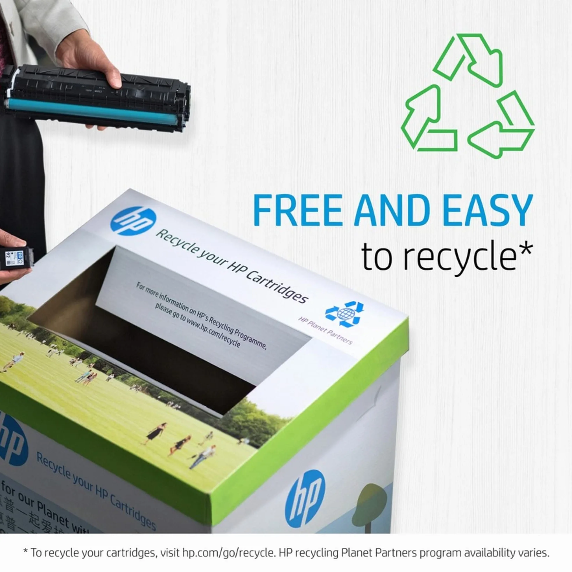 HP CB386 A – Drum i oryginalny toner do drukarek LaserJet CP6015, żółty
