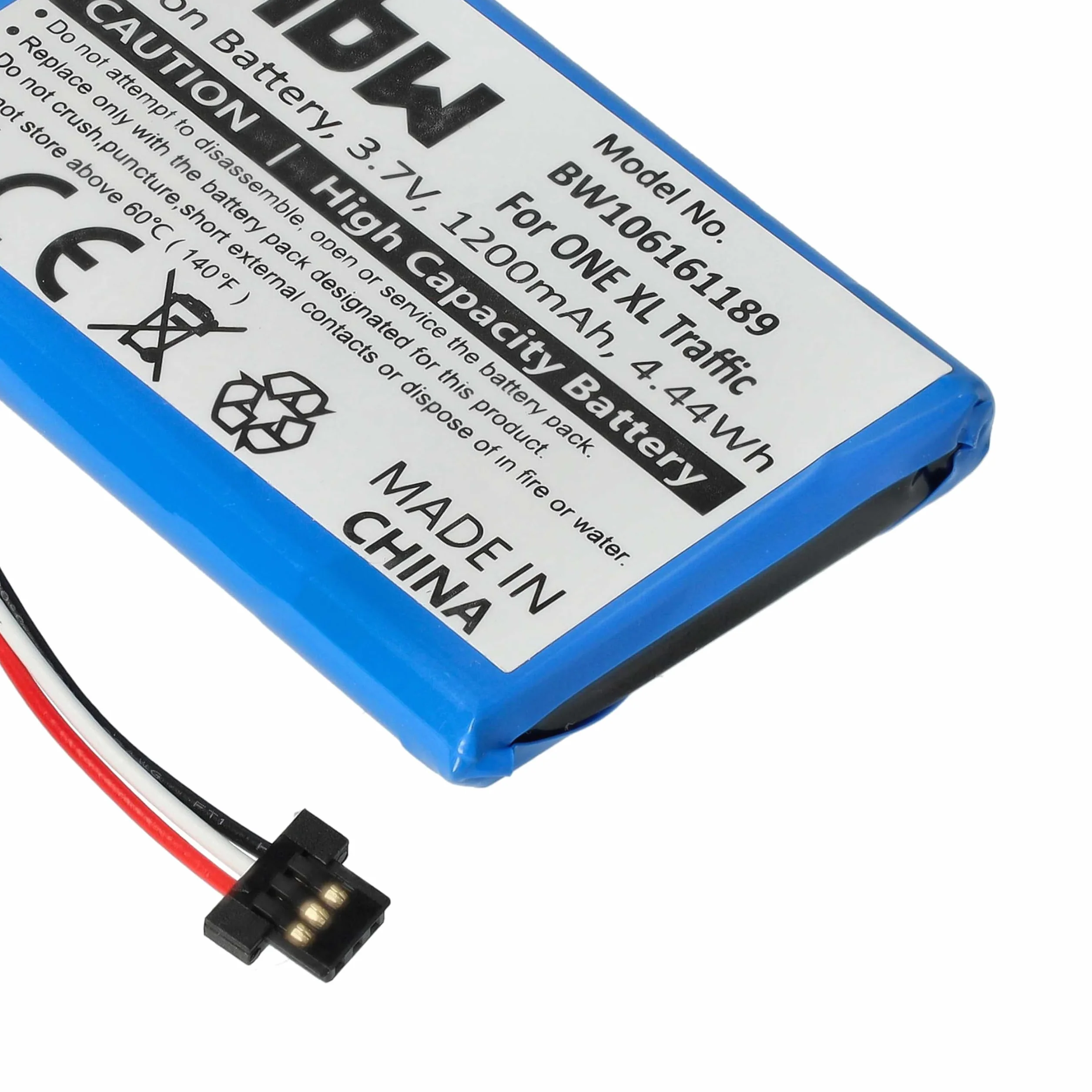 vhbw Bateria kompatybilna z TomTom XL Live 1200mAh 3,7 V Li-Ion