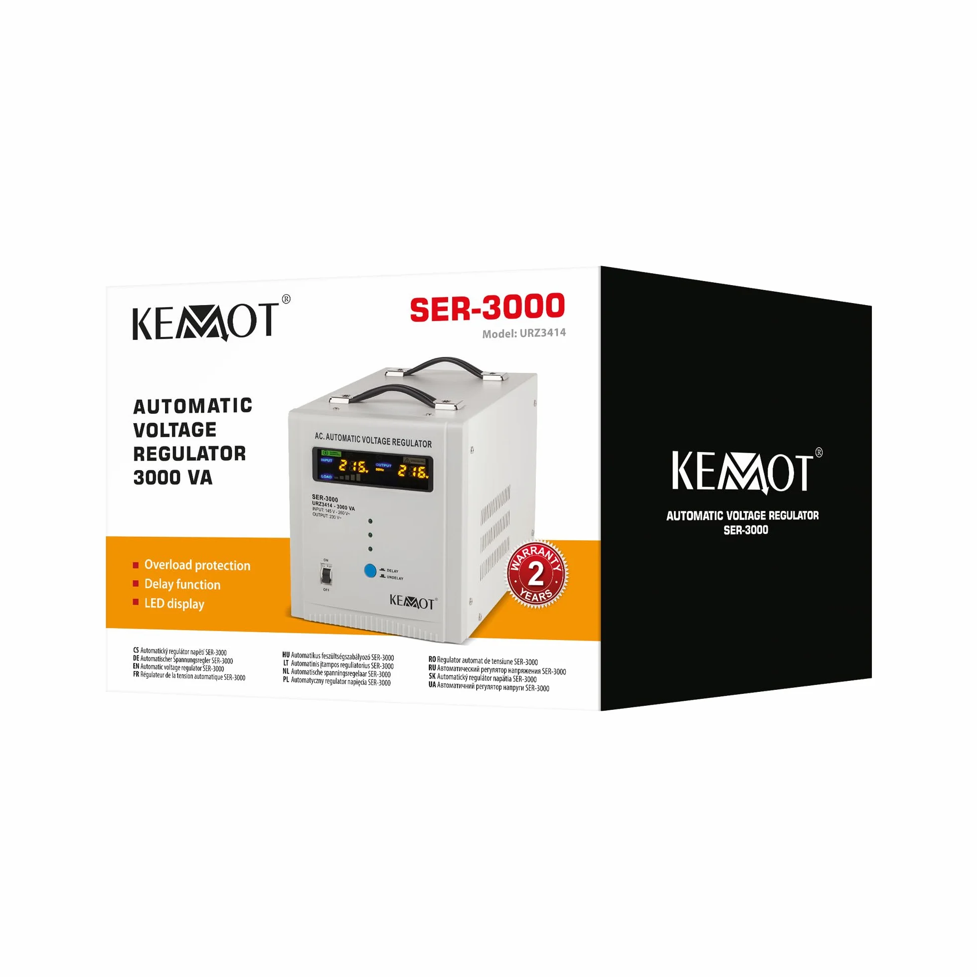 Kemot Automatyczny Stabilizator Napięcia SER-3000 URZ3414