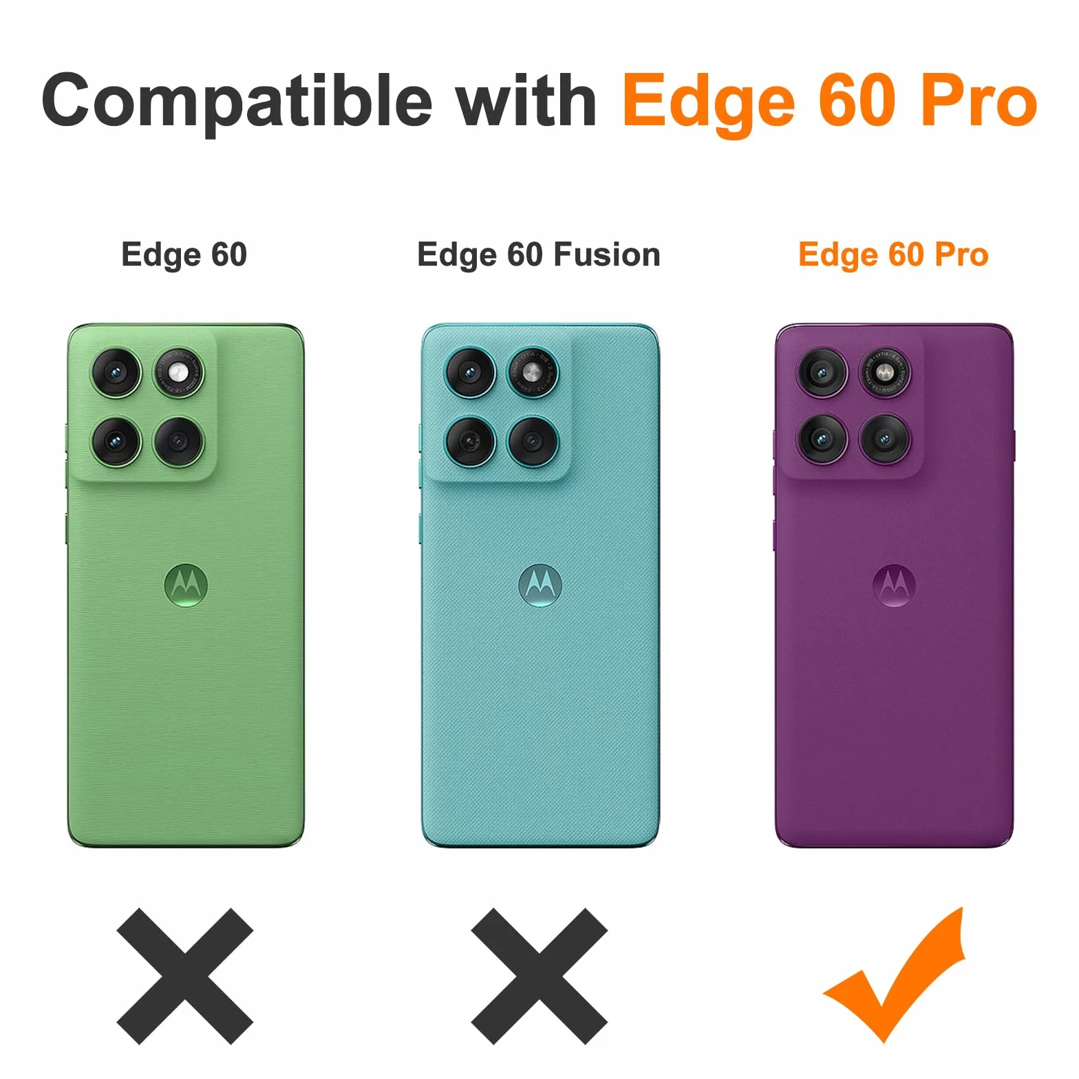 Etui na długim pasku, kompatybilne z Motorola Edge 60 Pro, przezroczyste, silikonowe etui ochronne, smycz, odporne na wstrząsy, odporne na zarysowania, przezroczyste etui z tworzywa TPU