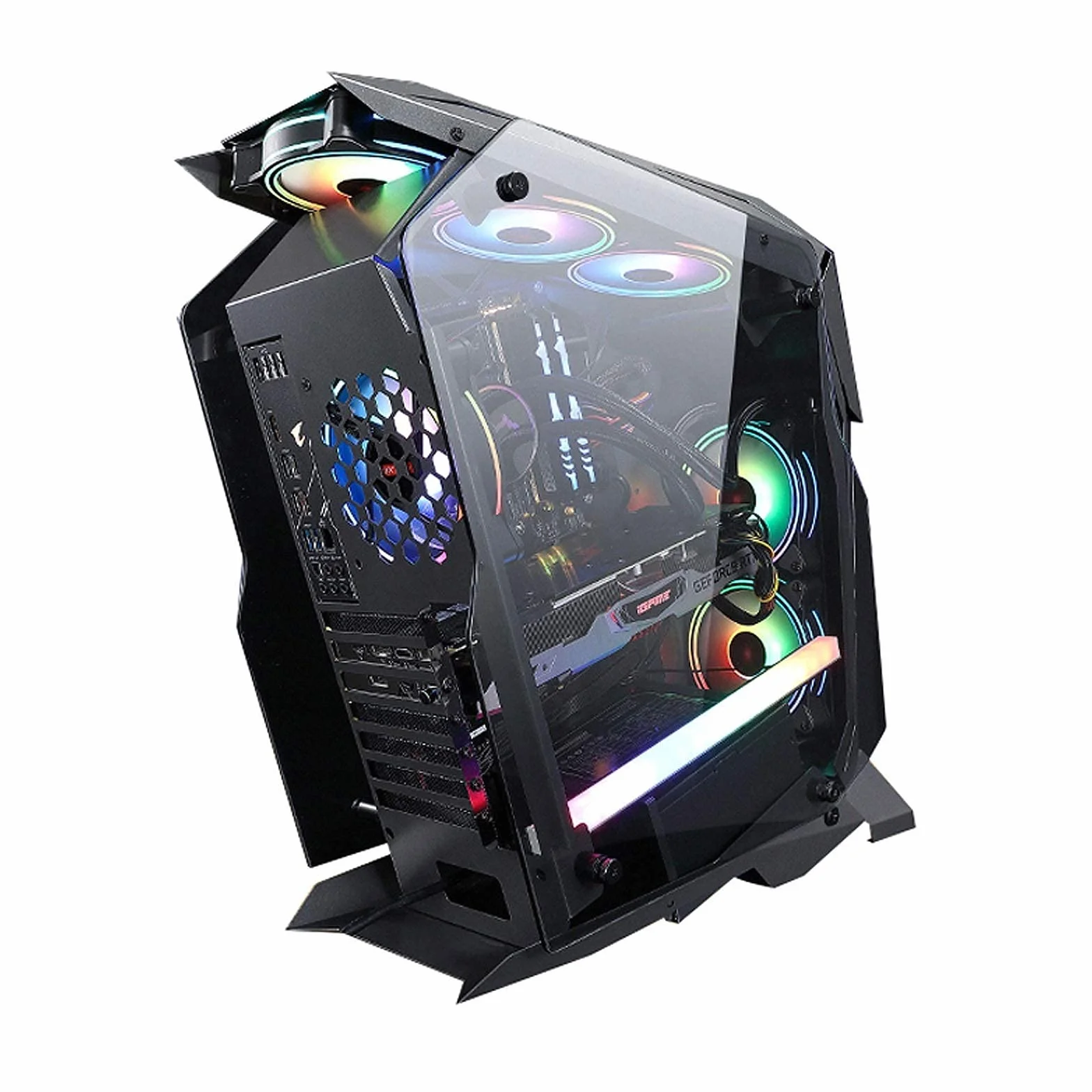 Szafka Gier, Komputer W Środku Wieży ATX, Dwustronny Szkło Hartowane, 2 × USB3.0, Odpowiednie Do Pulpitu, W Tym Panele Spersonalizowane