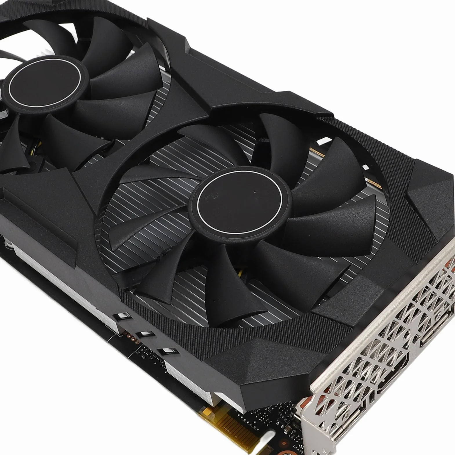 Karta graficzna do gier, wysoka wydajność, 1367 MHz, 7000 MHz, pamięć, 2 GB DDR5, 128 bitów, PCI Express 3.0 do gier komputerowych, ulepszony system chłodzenia, wyjście na wiele ekranów
