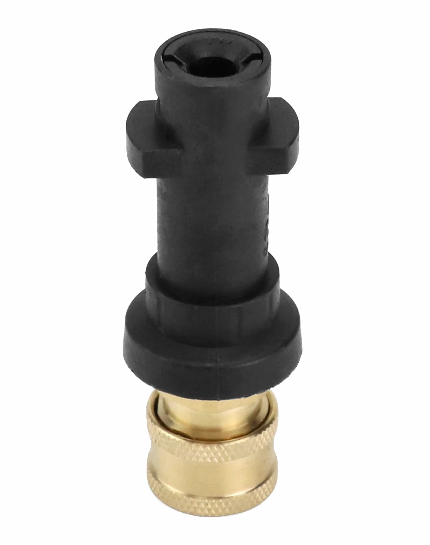 QWORK® Adapter do myjki ciśnieniowej, szybkozłączka mosiężna 1/4", odpowiedni do myjek ciśnieniowych serii Kärcher K K2, K3, K4, K5, K6, K7