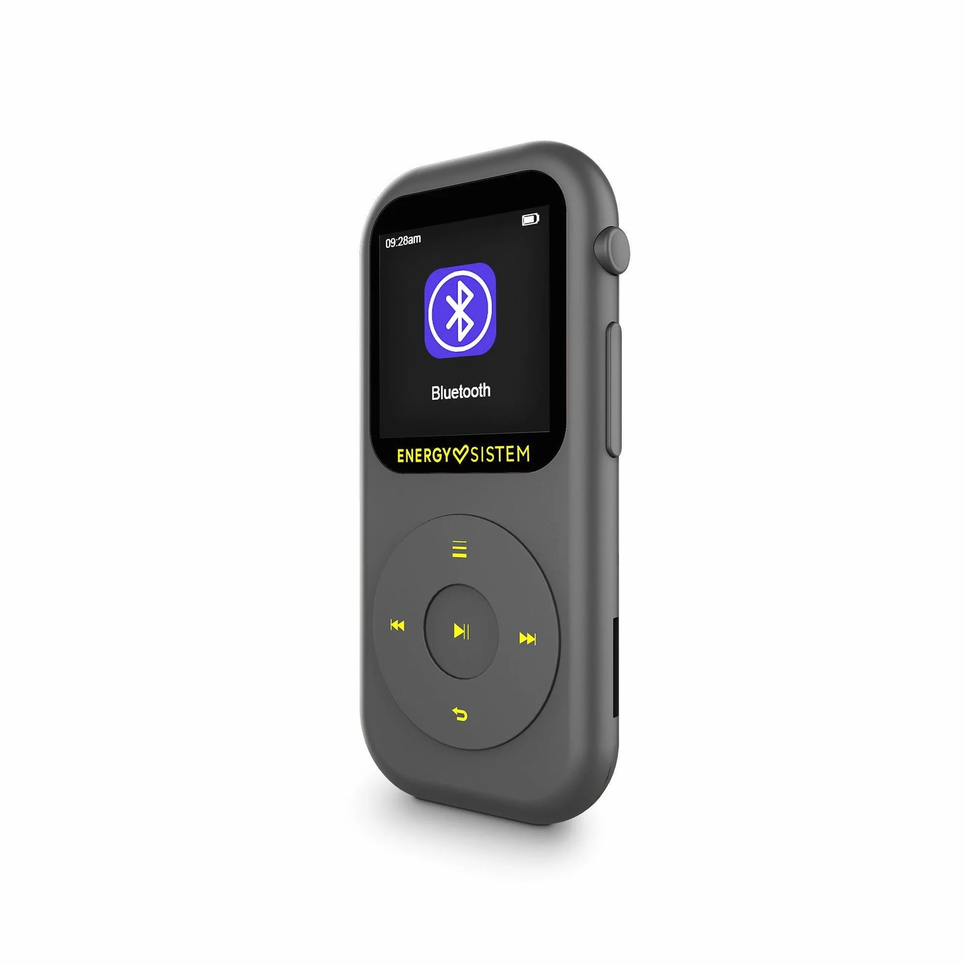 Energy Sistem Handy Odtwarzacz MP4 (16GB, Bluetooth, Wbudowane radio FM, microSD 128GB) Szary