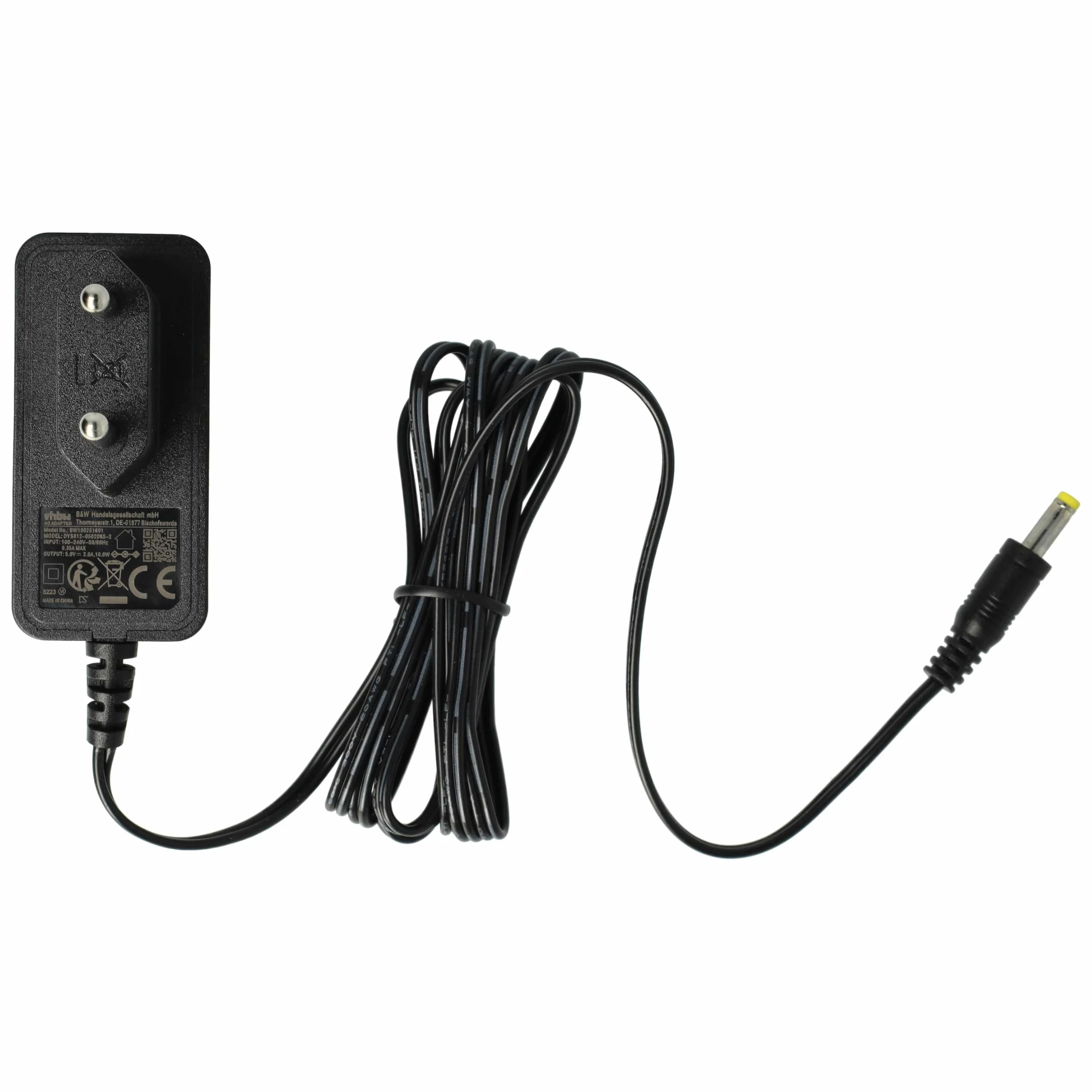 vhbw Ładowarka kompatybilna z Sony Ebook Reader PRS-505, PRS-600, PRS-700, Touch PRS-900