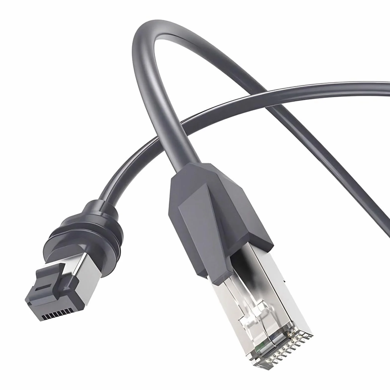 Generic Przewód Satelitarny do Kabla RJ45 Wodoodporny i Trwały Zamiennik Anteny Gen3 46m 150FT Nadaje się do Użytku Wewnątrz i na Zewnątrz Miedź 26AWG