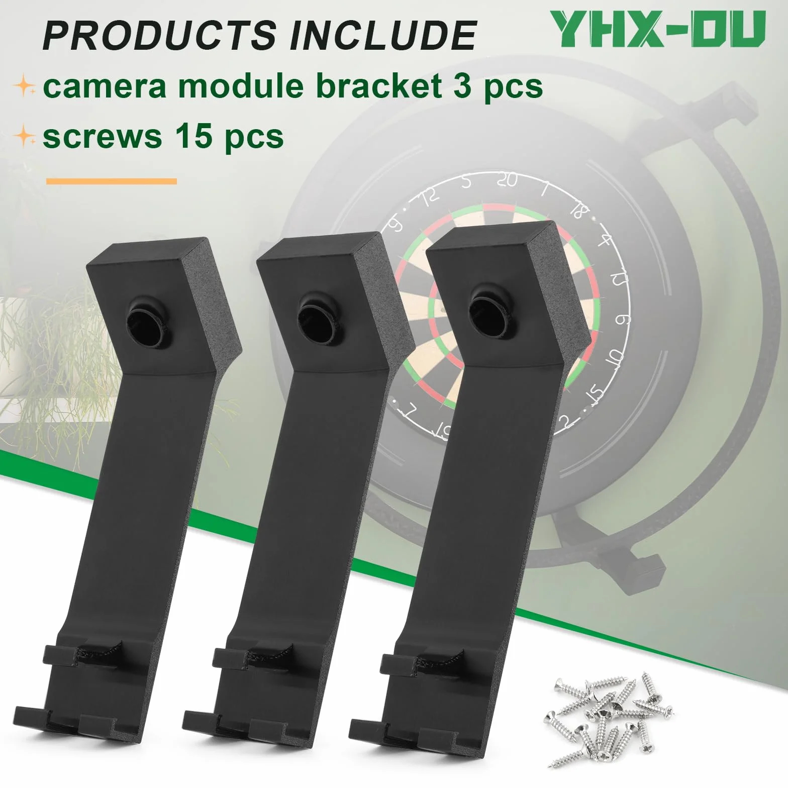 Uchwyt kamery OV9732 do tarczy Cyeelife System oświetlenia rzutek LED ZD08A Pierścień LED bez wiercenia do autodarts 3 zestawy rzutek