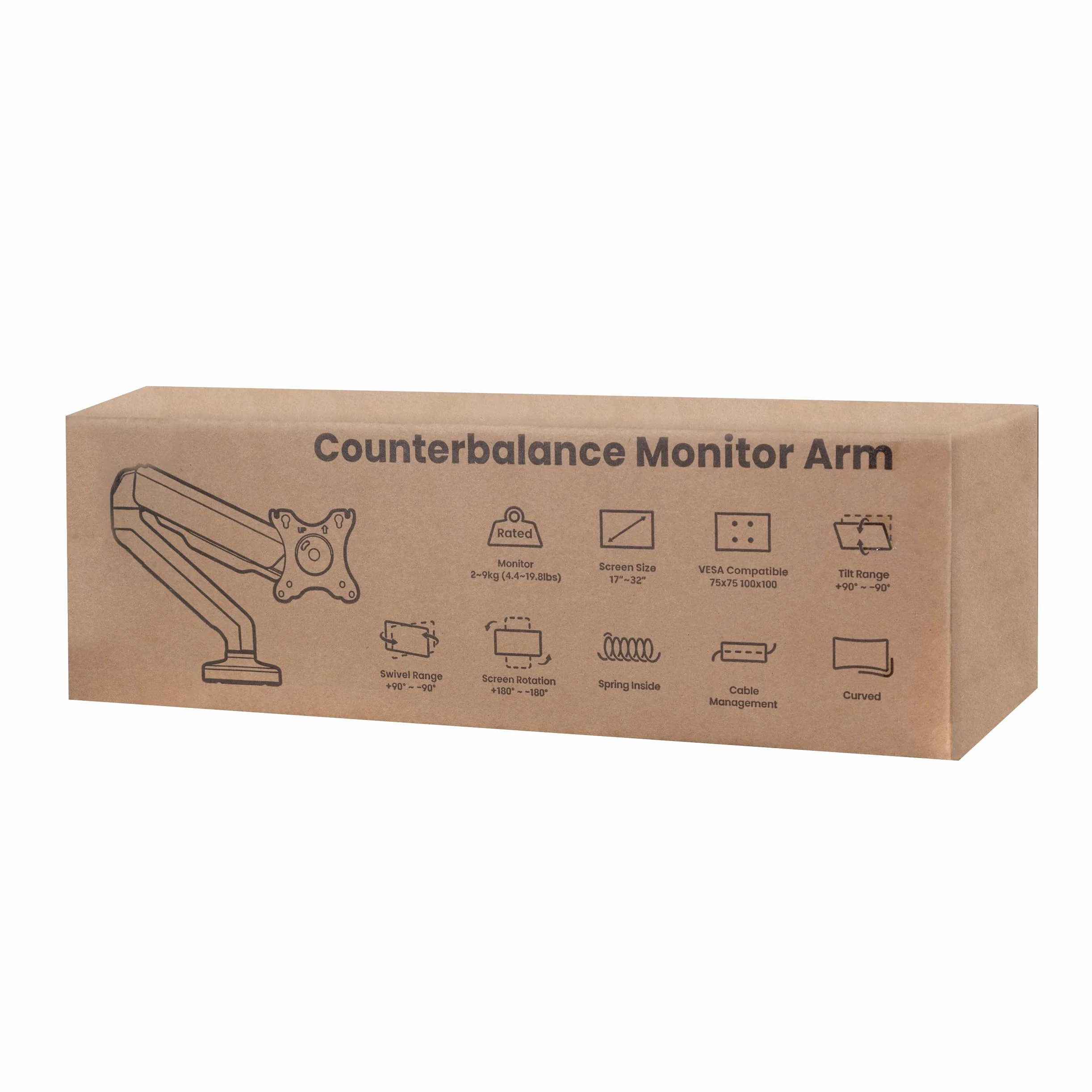 LogiLink Befestigungskit einstellbarer Arm - für LCD-Display (BP0176)