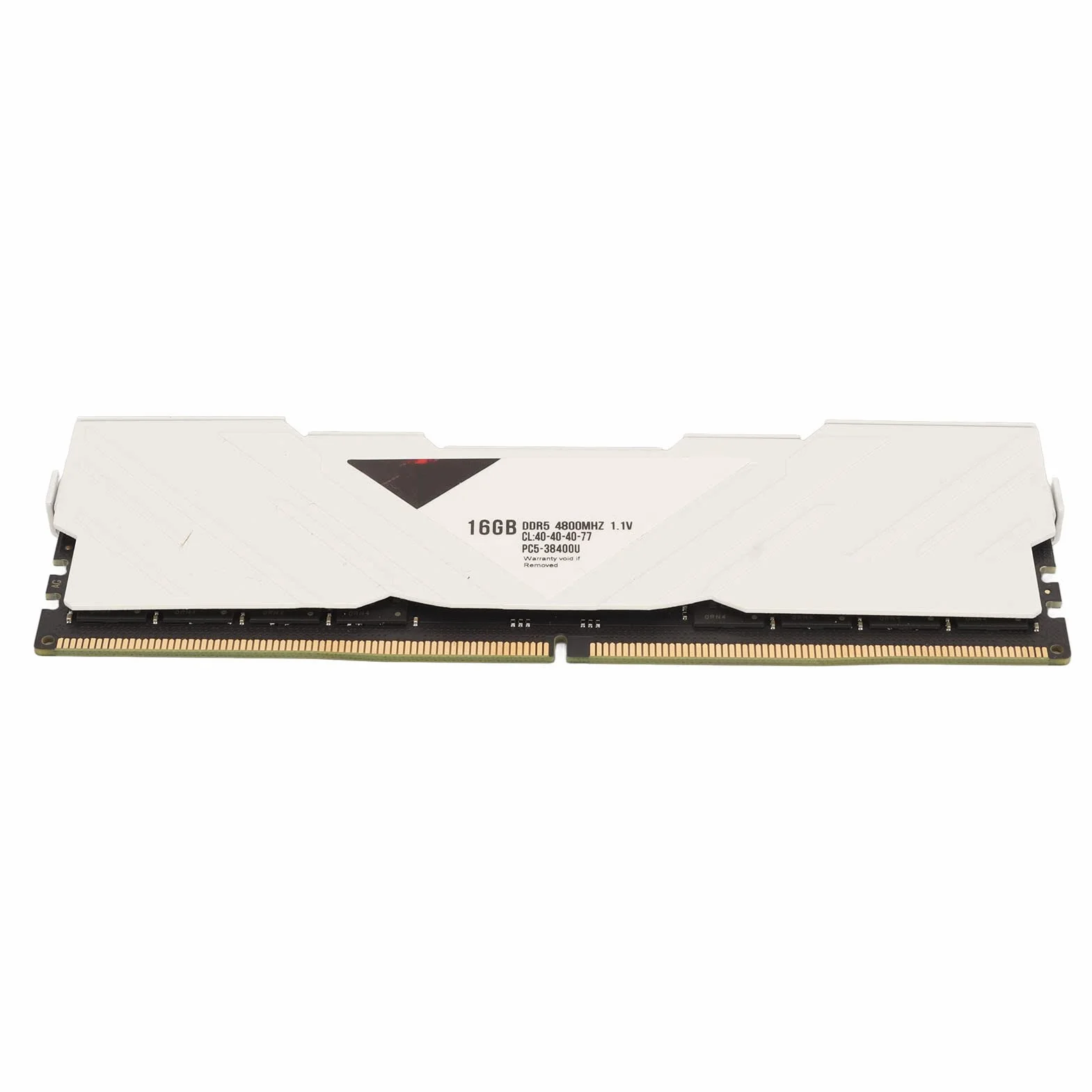 Generic 16 GB Pamięci DDR5 4800 MHz Plug and Play do Laptopa PC, Metalowa Obudowa Efektywne Odprowadzanie Ciepła, do Płyt Głównych DDR5 (WHITE)