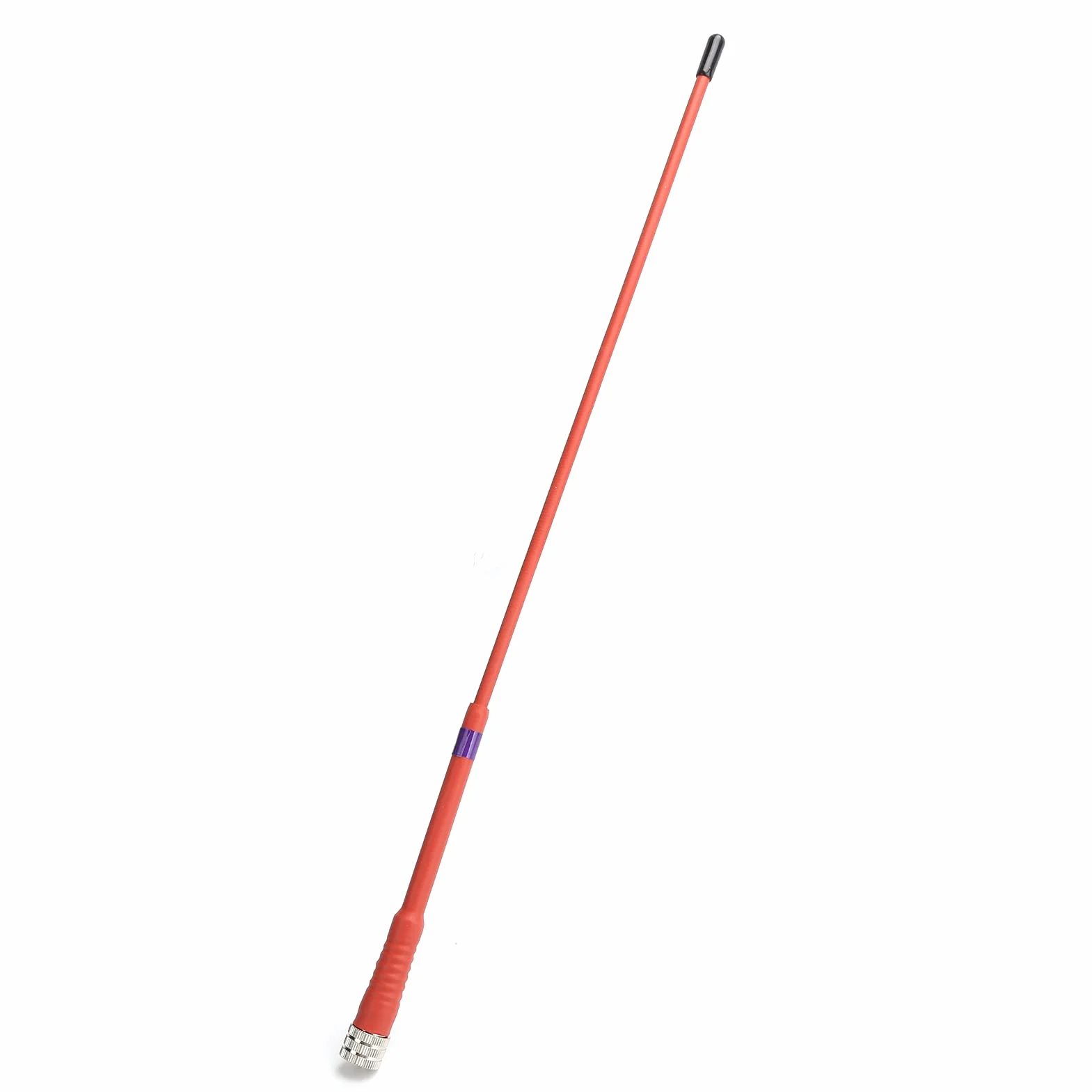 Antena, Ręczna Antena z Miękkiej Gumy o Dużym Wzmocnieniu 136-174 MHz dla GPS Astro 430320900220 / Alpha 50100(czerwony)