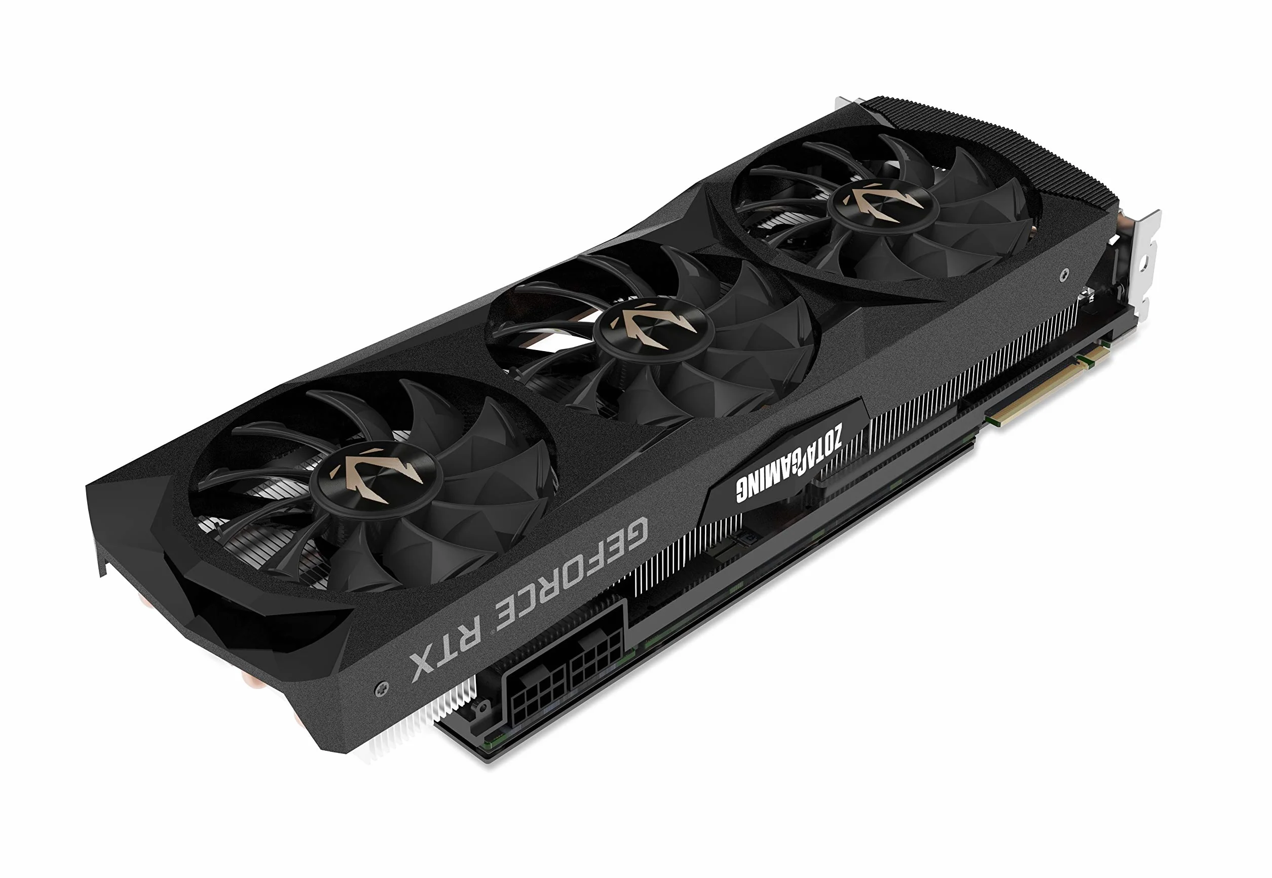 ZOTAC GAMING GeForce RTX 2080 Ti potrójny wentylator 11 GB GDDR6 352-bit SPECTRA RGB LED metalowa karta graficzna z tyłu - ZT-T20810F-10P
