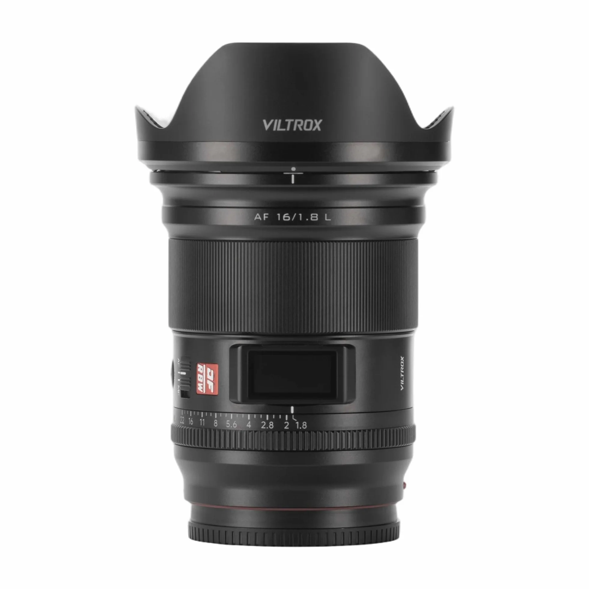 VILTROX Obiektyw aparatu AF 16 mm F1.8 do montażu w kształcie litery L, pełnoklatkowy, autofokus, duża przysłona, szerokokątny, natywny protokół L-Mount