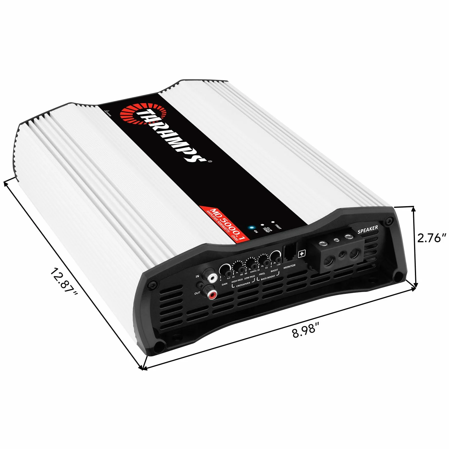 Taramp's MD 5000.1 1 Ohm 5000 W, klasa D, pełnozakresowy wzmacniacz mono