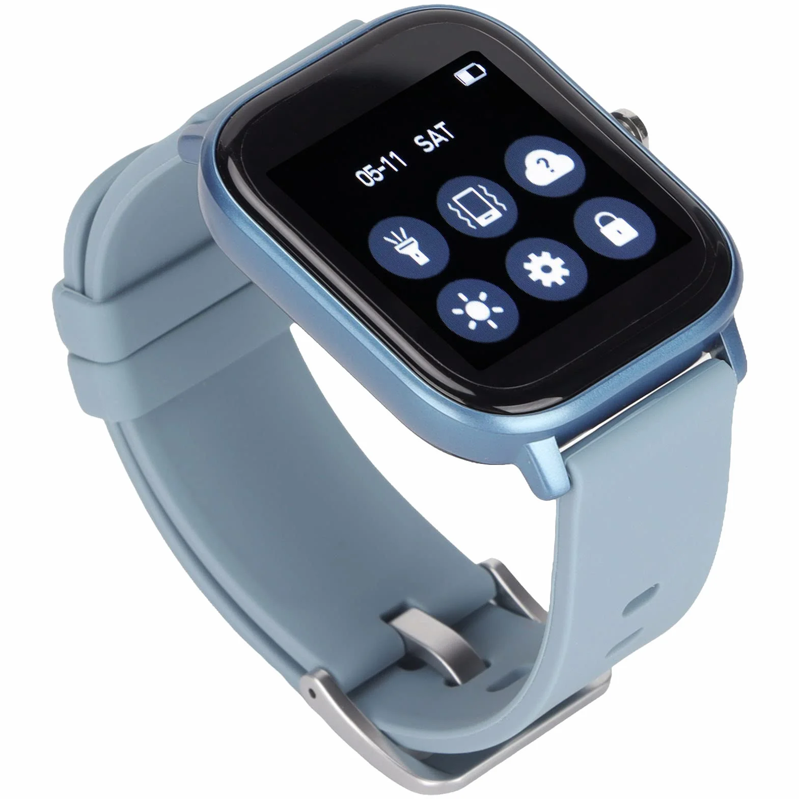 Inteligentna opaska na nadgarstek Wodoodporna zegarki w czasie rzeczywistym DIY Dial Fitness Watch z krokomierzem dla kobiet i mężczyzn 1.4in