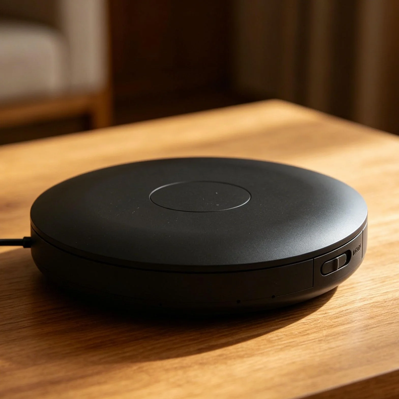 Sxhlseller Zewnętrzny Samochodowy Odtwarzacz CD z Bluetooth, Interfejsem USB, Odpornym na Wstrząsy Przenośnym Odtwarzaczem Muzyki, do Laptopa, Telewizora, Komputera, Pojazdów