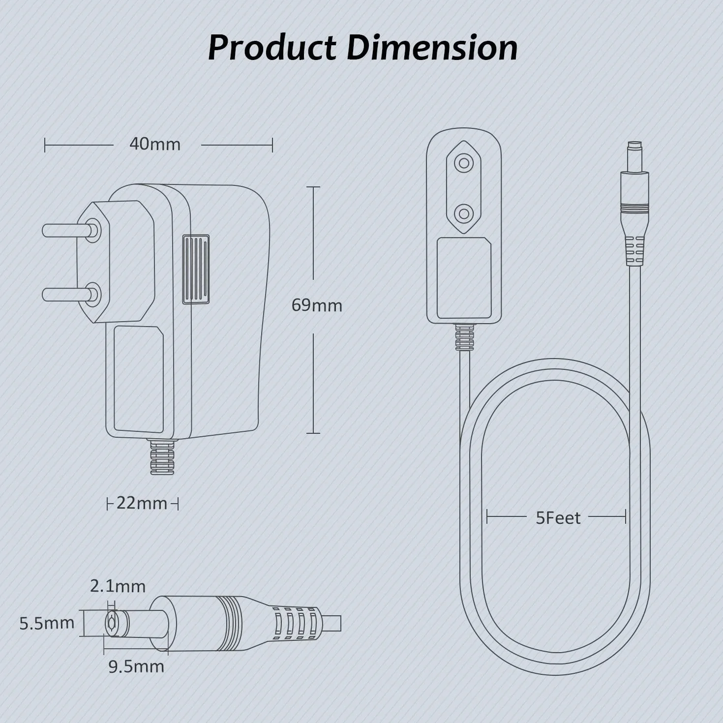 Zasilacz sieciowy 12 V, 2 A, Zolt uniwersalny adapter AC DC z 9 wtyczkami DC do 12 V, 0,5 A, 1 A, 1,5 A, 2 A, taśma LED, oświetlenie CCTV, routera, monitora LCD
