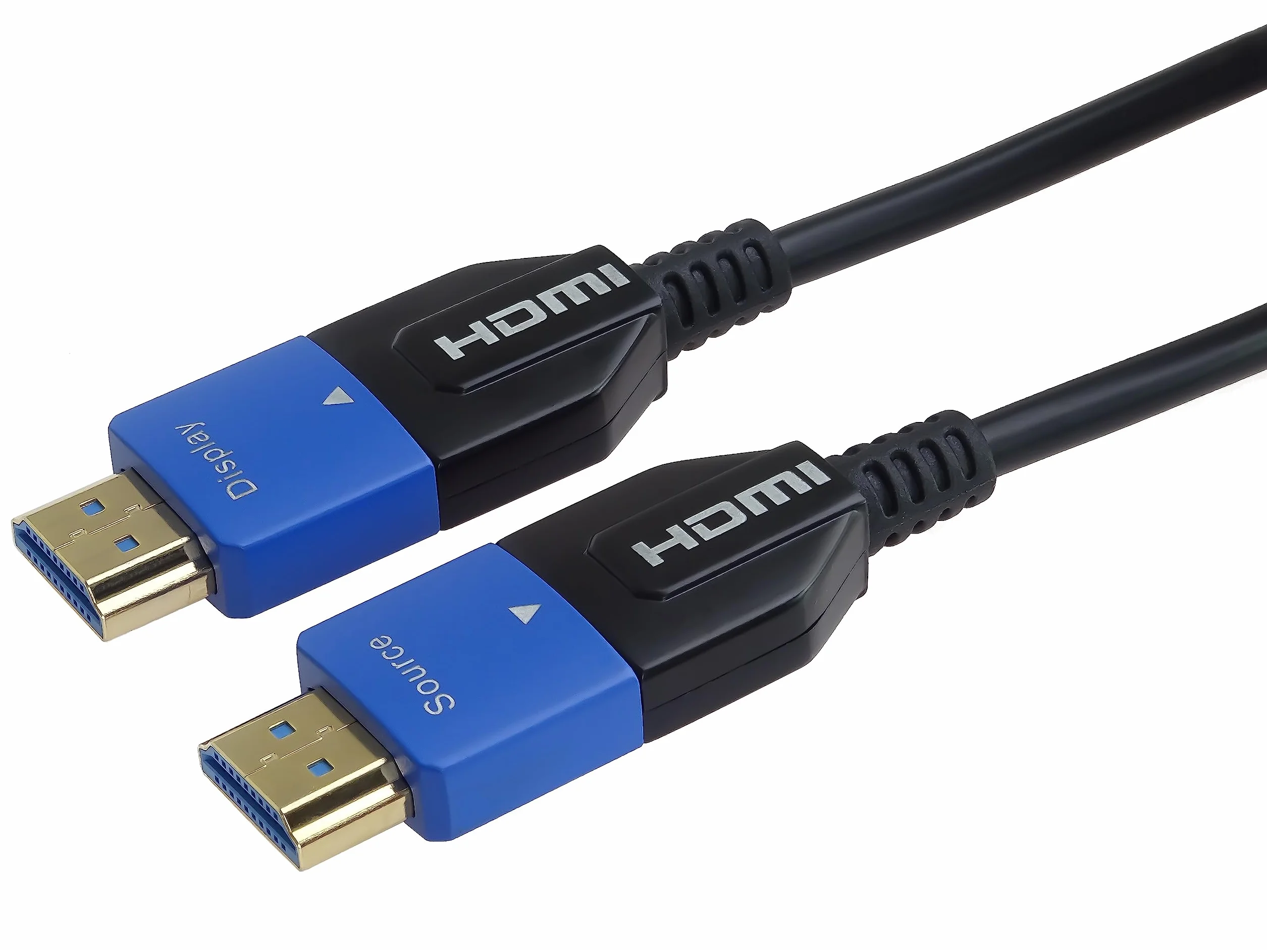 PremiumCord 8K Ultra High Speed HDMI 2.1 optyczny aktywny kabel światłowodowy, 48 Gbit/s, HDMI 2.1, 3D, EDID, ARC, HDR, rozdzielczość 8K 60 Hz 4320p, 4K @ 120 Hz, wytrzymała konstrukcja, pozłacana,