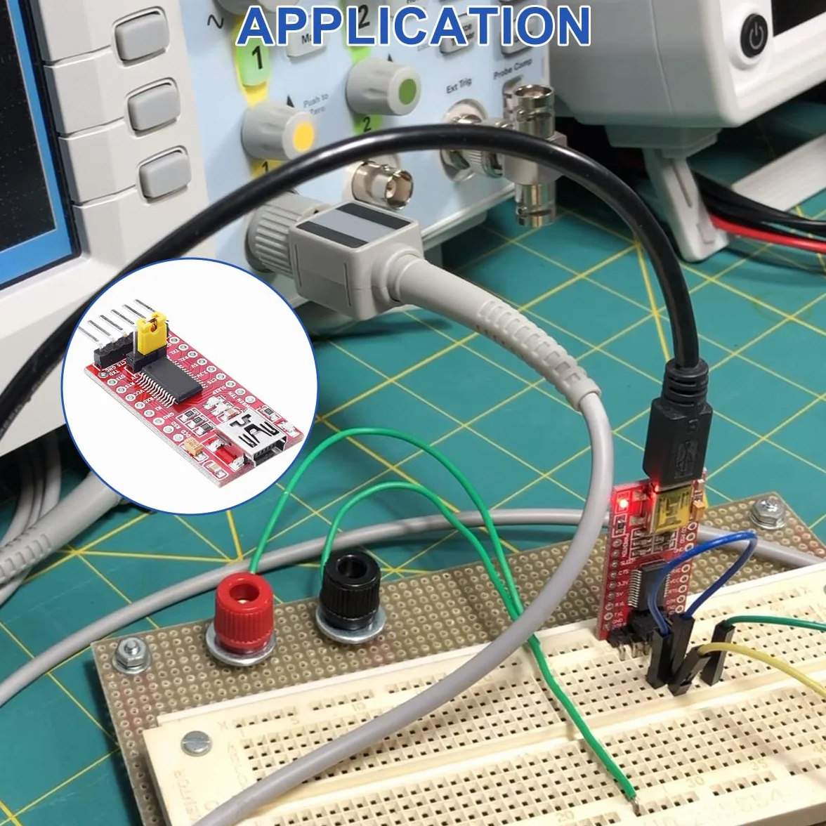 3 szt. FT232RL adapter szeregowy USB na TTL Moduł konwertera szeregowego Mini USB Obsługa 3,3 V 5,5 V stabilna wydajność dla Arduino i Raspberry Pi