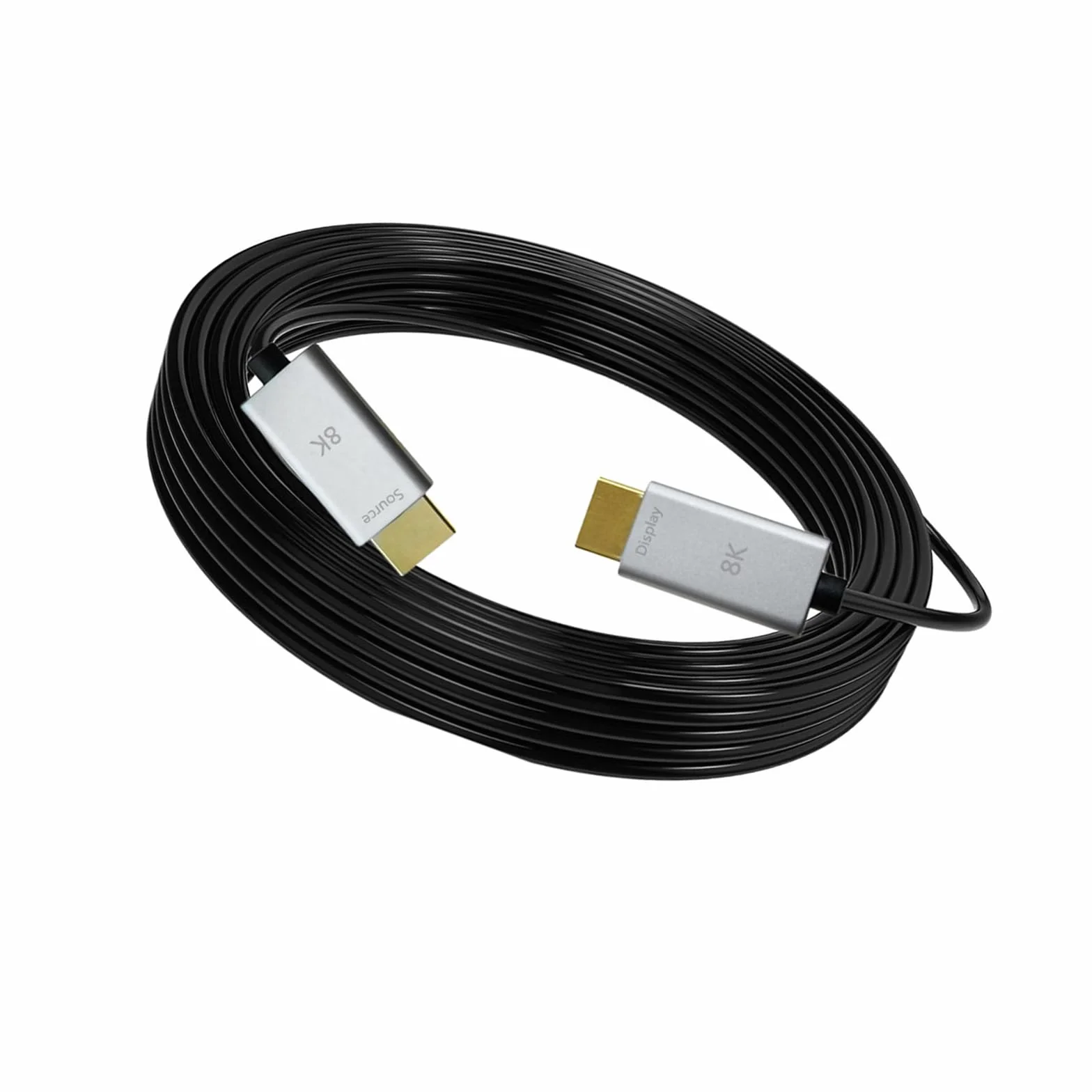 ordinarYone Kabel HDTV 8K światłowodowy kabel HDTV 2.1 8K przy 60 Hz dynamiczny 48 Gb/s, szybka prędkość do laptopa