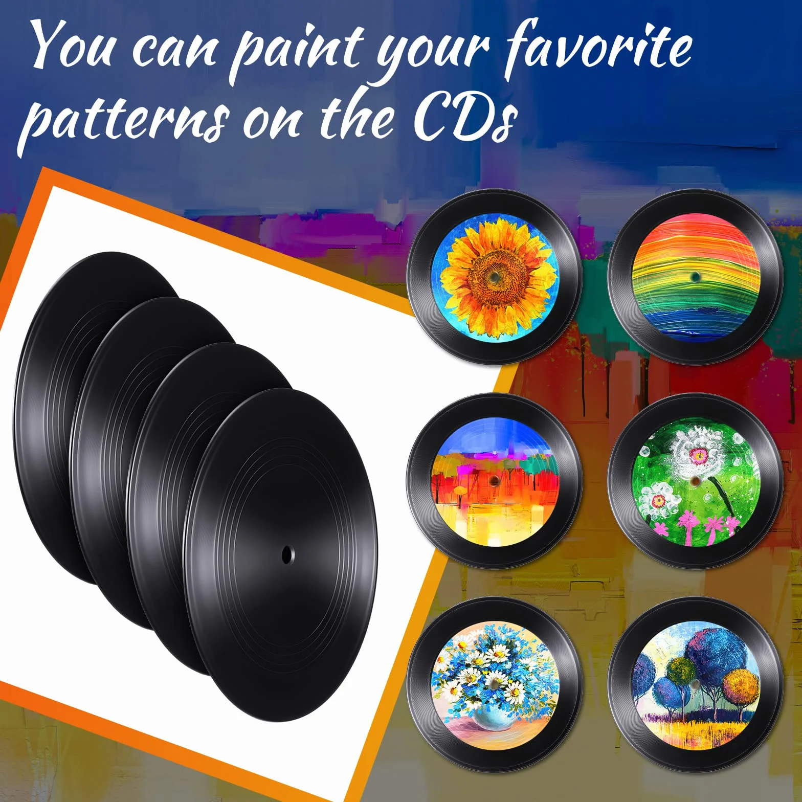 12 sztuk pustych płyt winylowych 18 cm płyta CD do dekoracji pokoju CD dekoracja ścienna płyty winylowe dekoracja na czarne fałszywe płyty dekoracje niezależna dekoracja pokoju sypialnia estetyka dekoracja pokoju DIY projekty