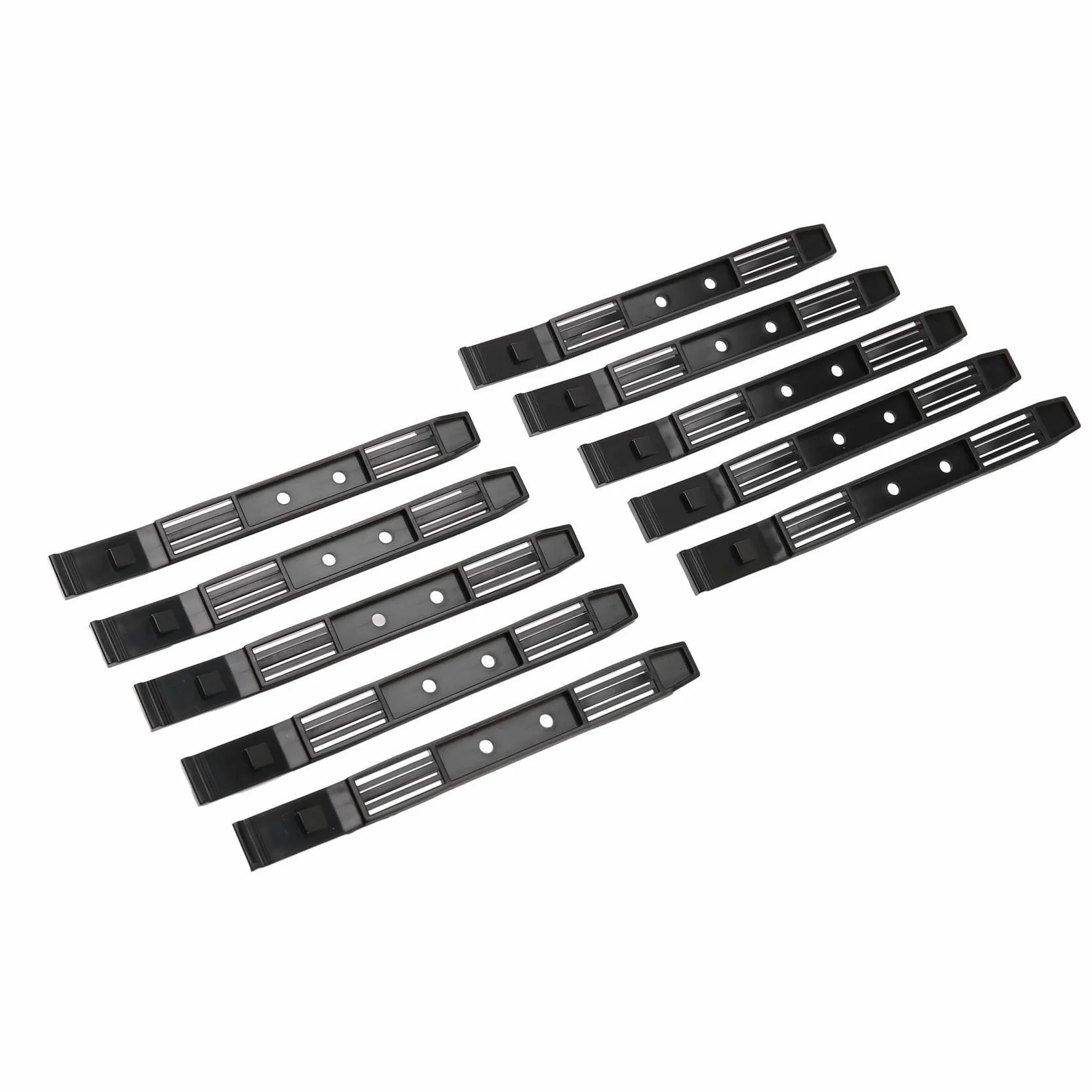 5 par szyn do dysku twardego obudowa klatka akcesoria napęd suwak plastikowe szyny do dysków twardych 3,5 do 5,25